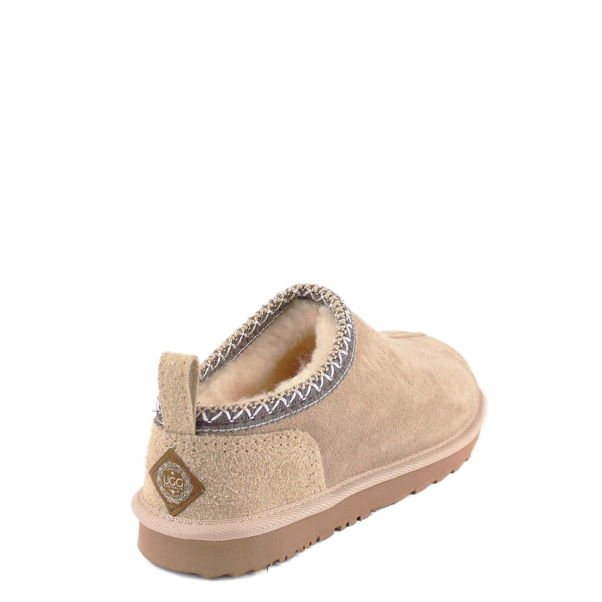 UGG Australia Classic Tasman Tazz Sand Chocolate Back Twinface Sheepskin Australian Made UGG Boot