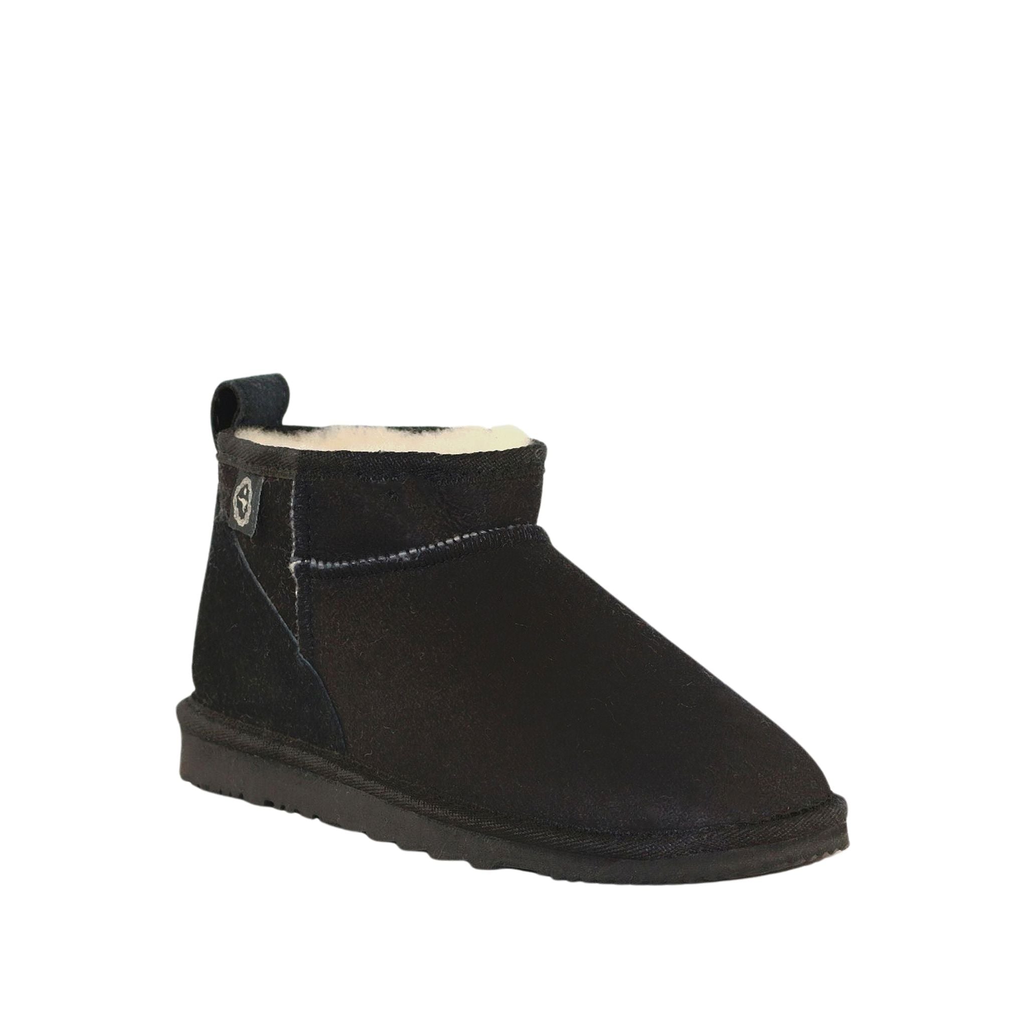 UGG Australia Classic Ultra Black Front 120 Womens Australian Made Sheepskin UGG Boot