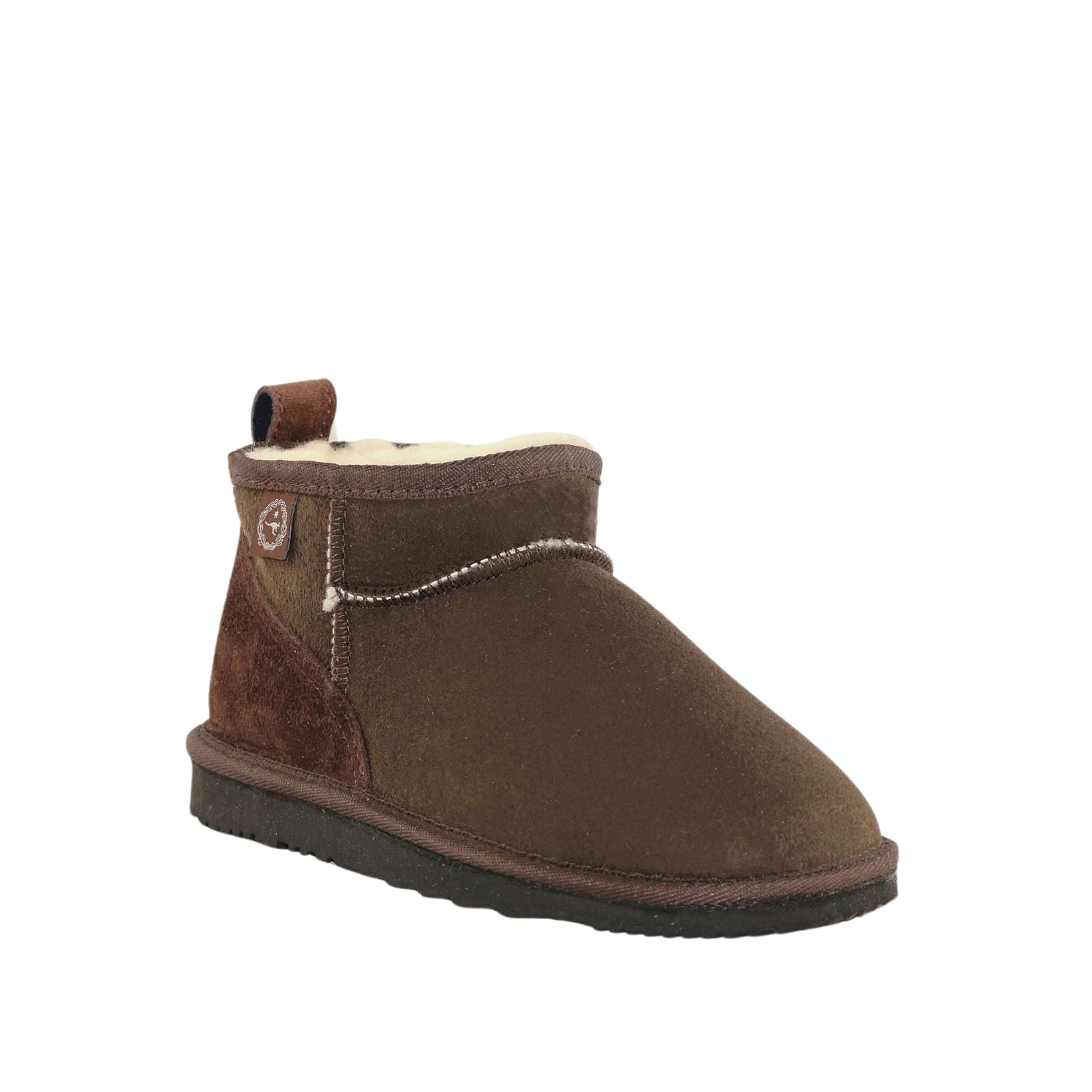 UGG Australia Classic Ultra Chocolate Front 120 Mens Australian Made Sheepskin UGG Boot