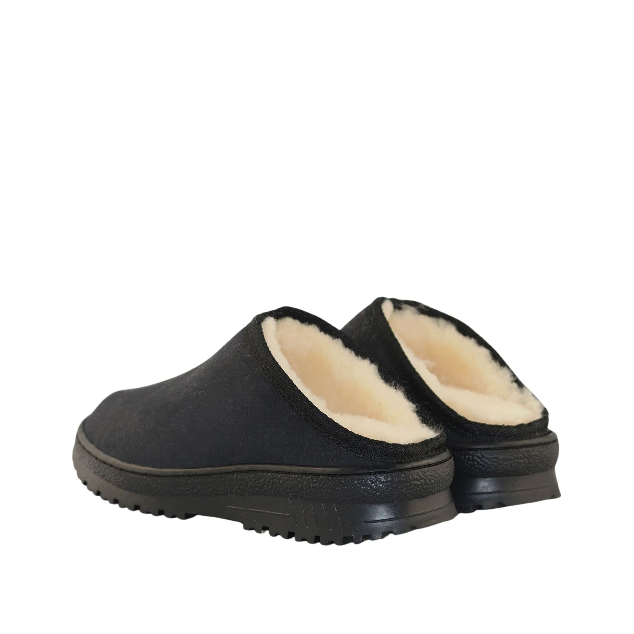 UGG Australia Luxury Bondi Bobi Black Pairs Back Mens Australian Made Sheepskin UGG Slipper