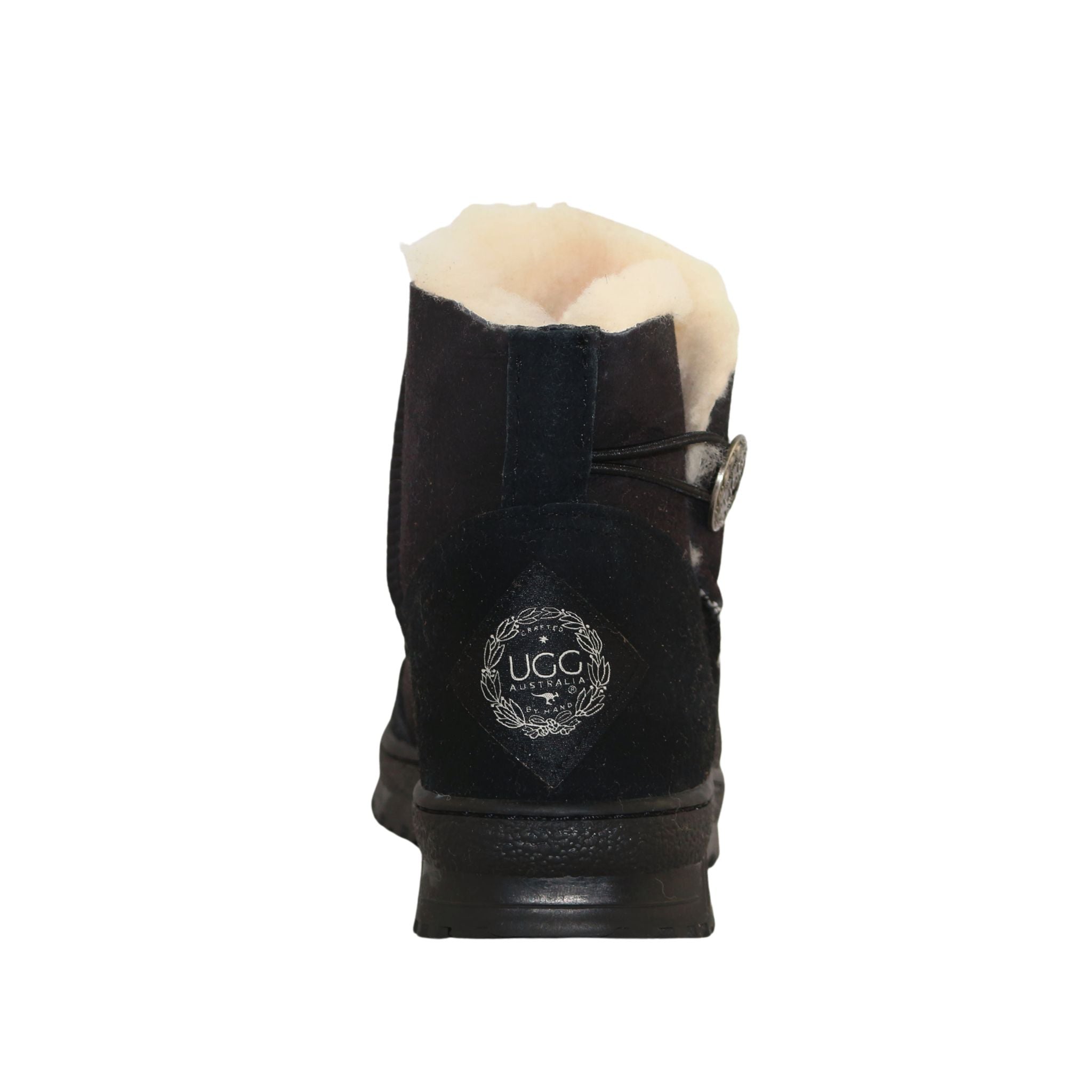 UGG Australia Luxury Bondi Brighton Mini Black Back Womens Australian Made Sheepskin UGG Boot