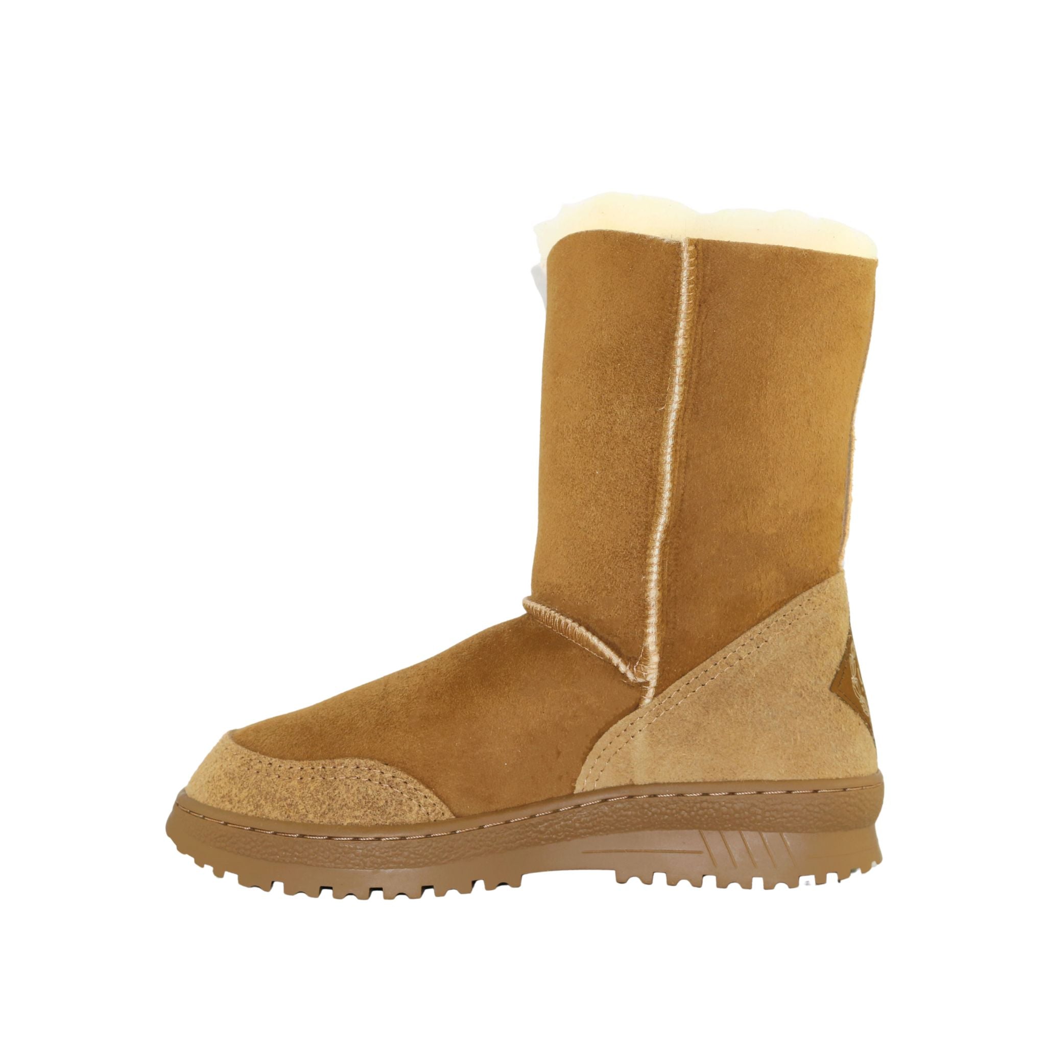 UGG Australia Luxury Bondi Brighton Short Chestnut Side Inner Womens Australian Made Sheepskin UGG Boot