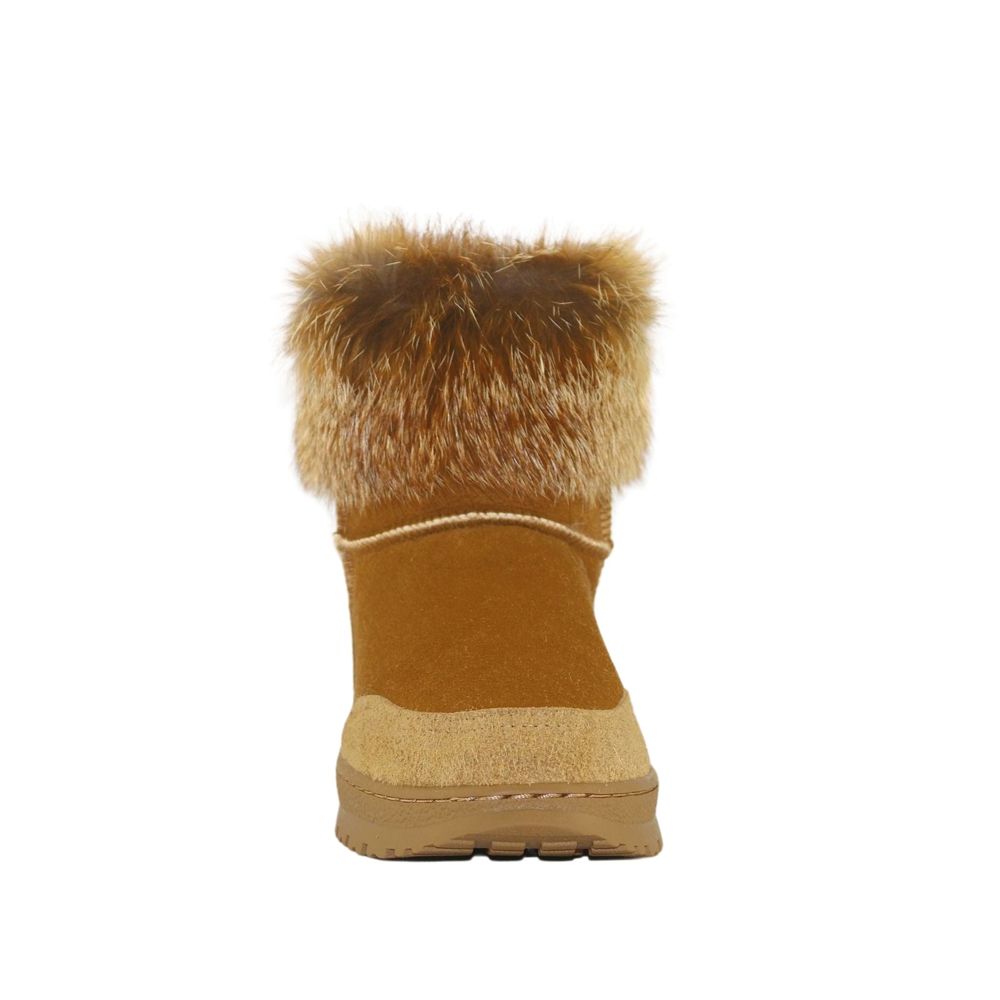 UGG Australia Luxury Bondi Fox Mini Chestnut Front Womens Australian Made Sheepskin UGG Boot