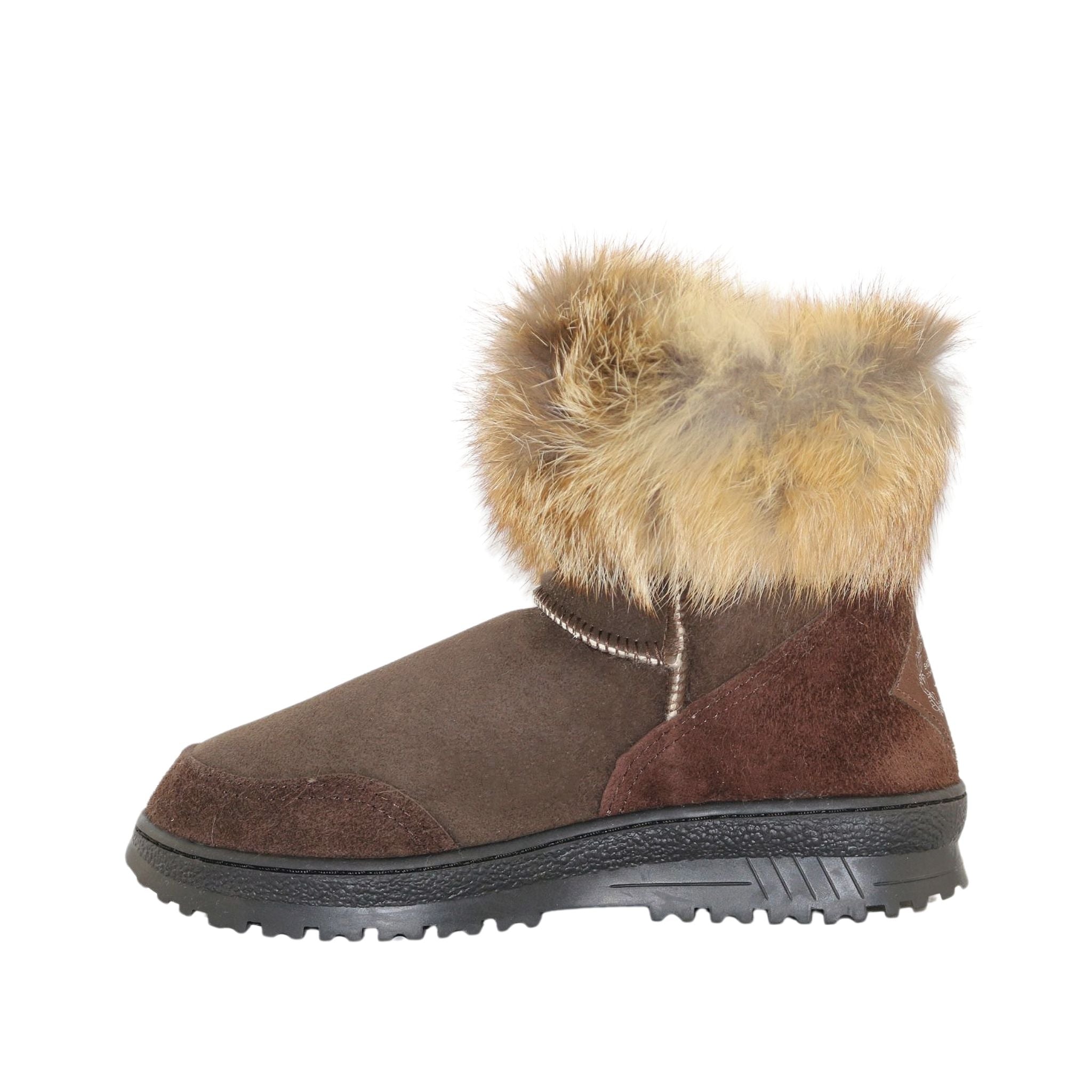 UGG Australia Luxury Bondi Fox Mini Chocolate Side Inner Womens Australian Made Sheepskin UGG Boot