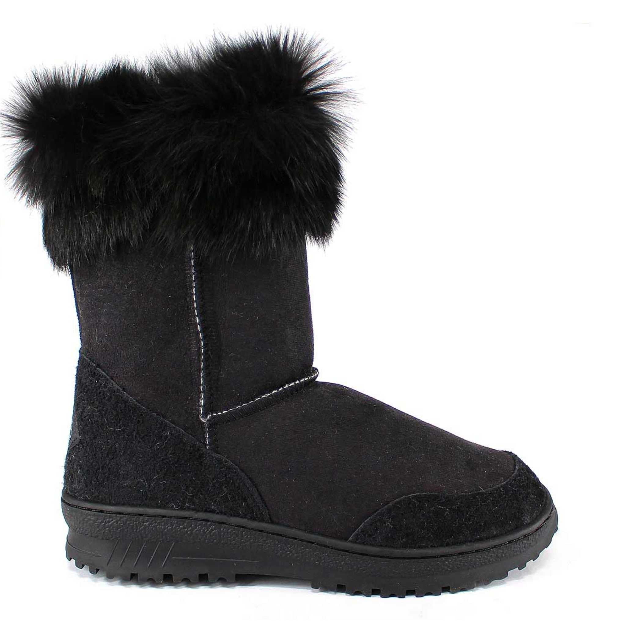 UGG Australia Luxury Bondi Fox Short Black Side Twinface Sheepskin Australian Made UGG Boot