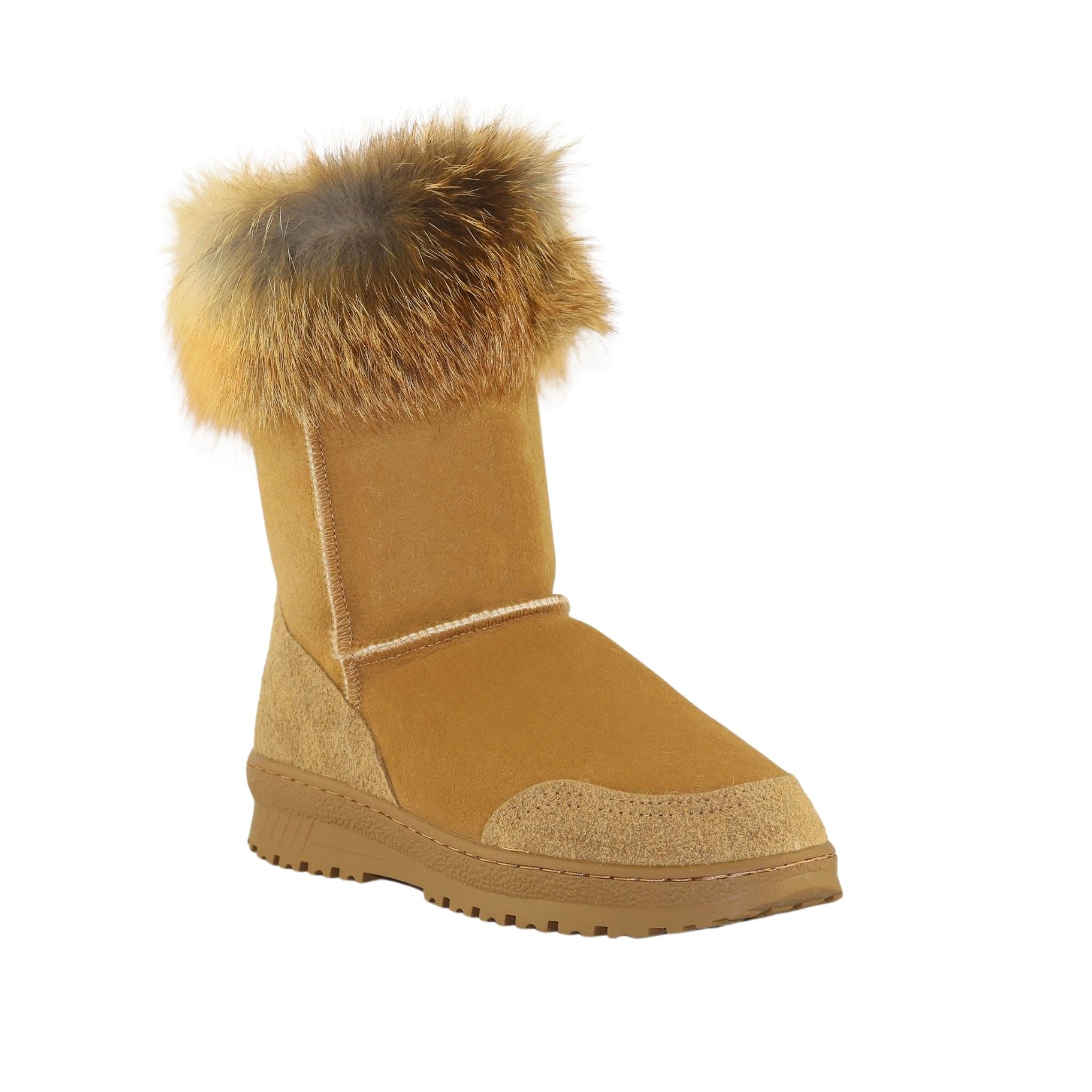 UGG Australia Luxury Bondi Fox Short Chestnut Front 120 Womens Australian Made Sheepskin UGG Boot