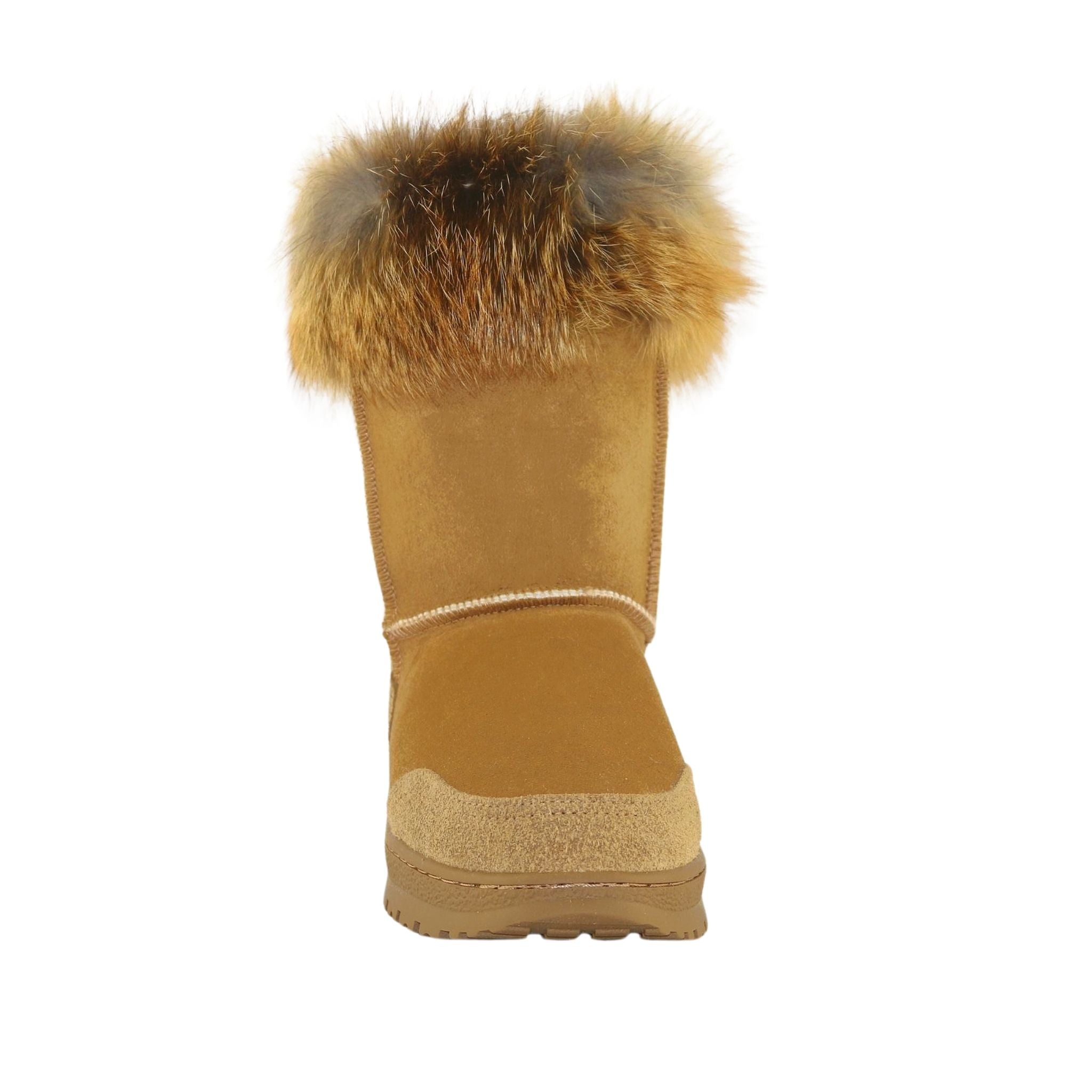 UGG Australia Luxury Bondi Fox Short Chestnut Front Womens Australian Made Sheepskin UGG Boot