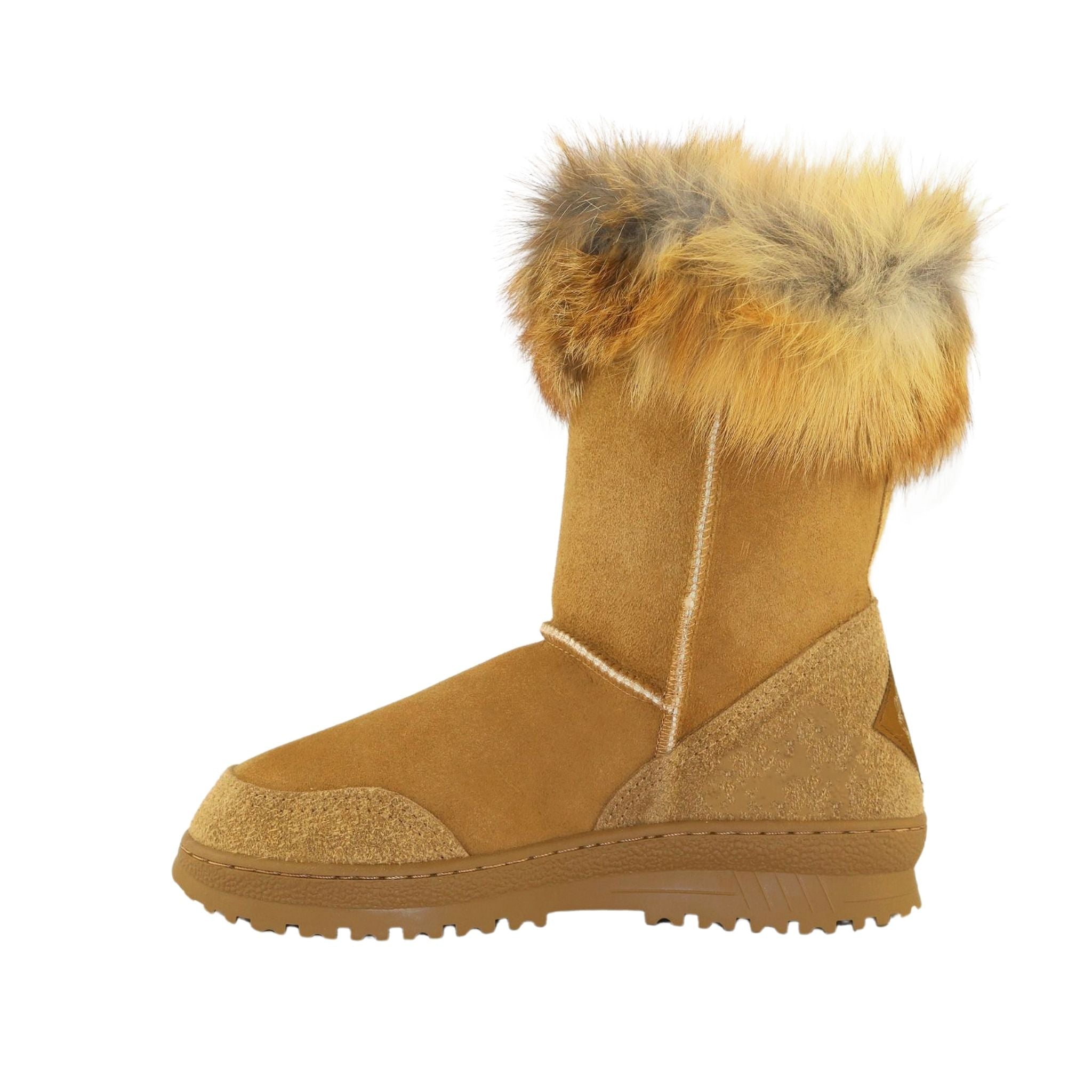 UGG Australia Luxury Bondi Fox Short Chestnut Side Inner Womens Australian Made Sheepskin UGG Boot