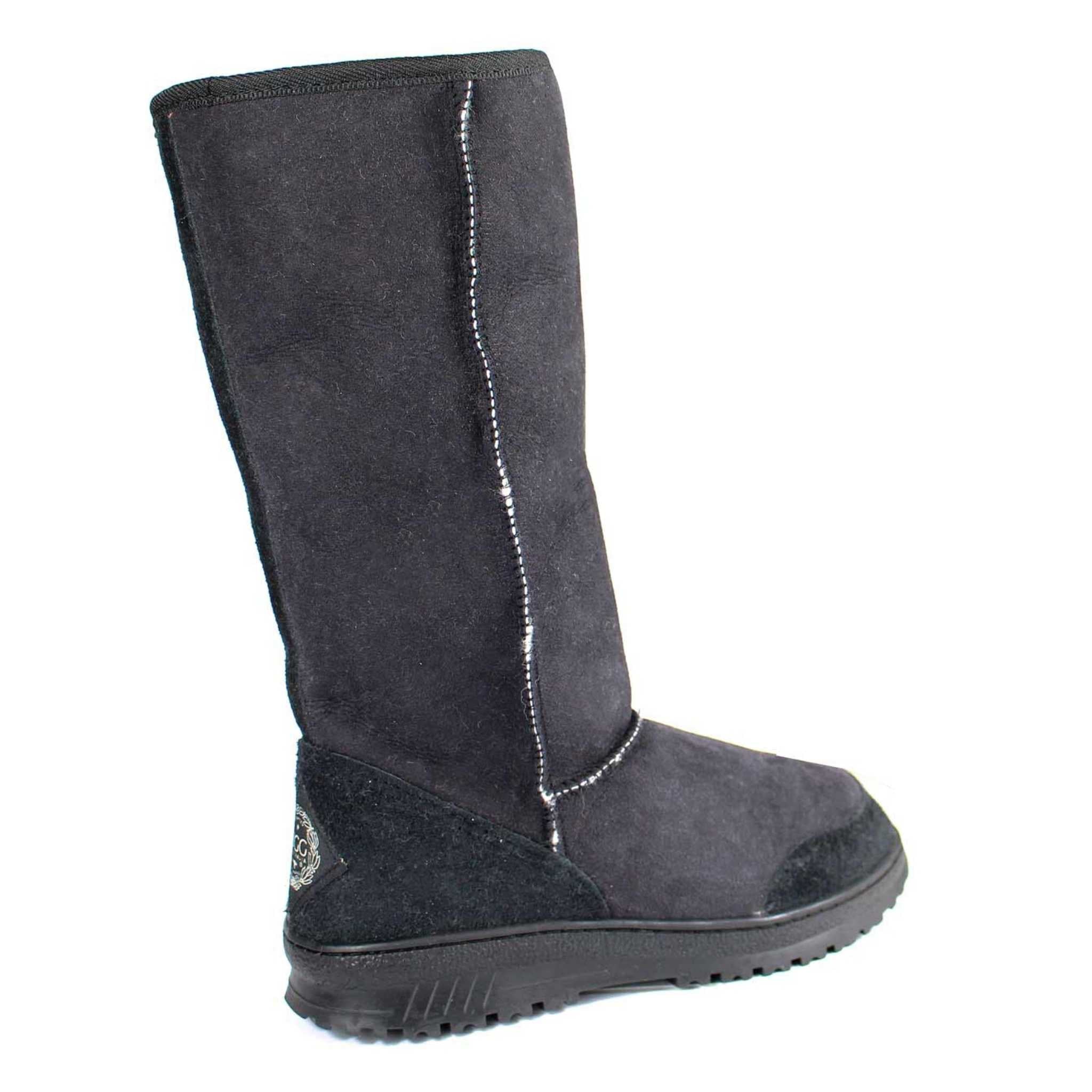 UGG Australia Luxury Bondi Long Black Back Twinface Sheepskin Australian Made UGG Boot