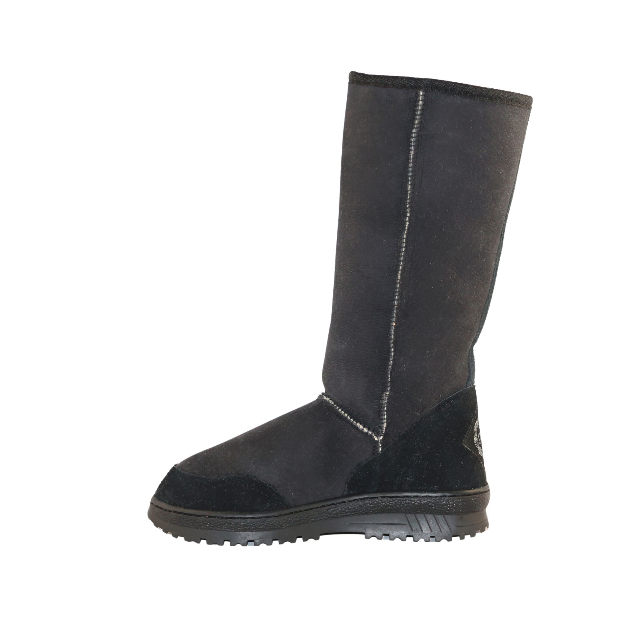 UGG Australia Luxury Bondi Long Black Side Inner Mens Australian Made Sheepskin UGG Boot