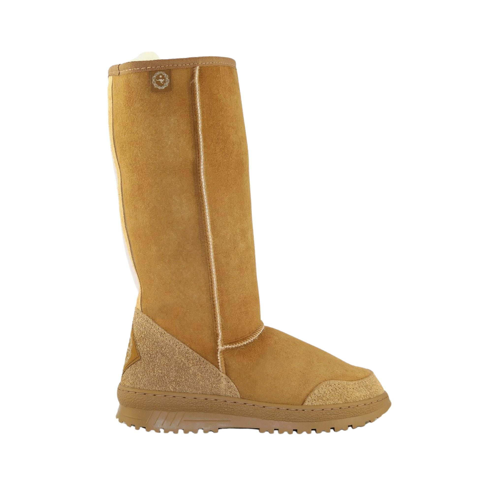 UGG Australia Luxury Bondi Long Chestnut Side Mens Australian Made Sheepskin UGG Boot
