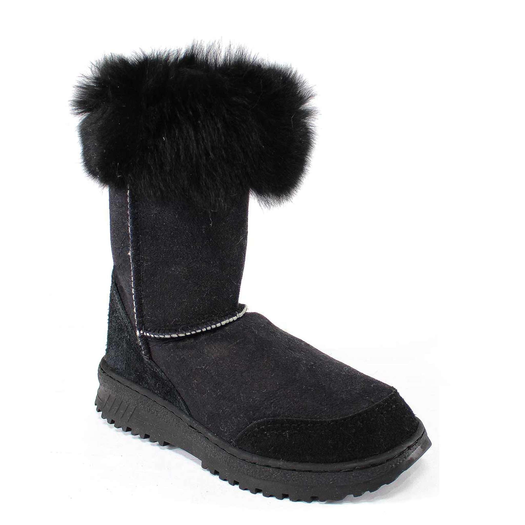 UGG Australia Luxury Bondi Lux Short Black Front Twinface Sheepskin Australian Made UGG Boot
