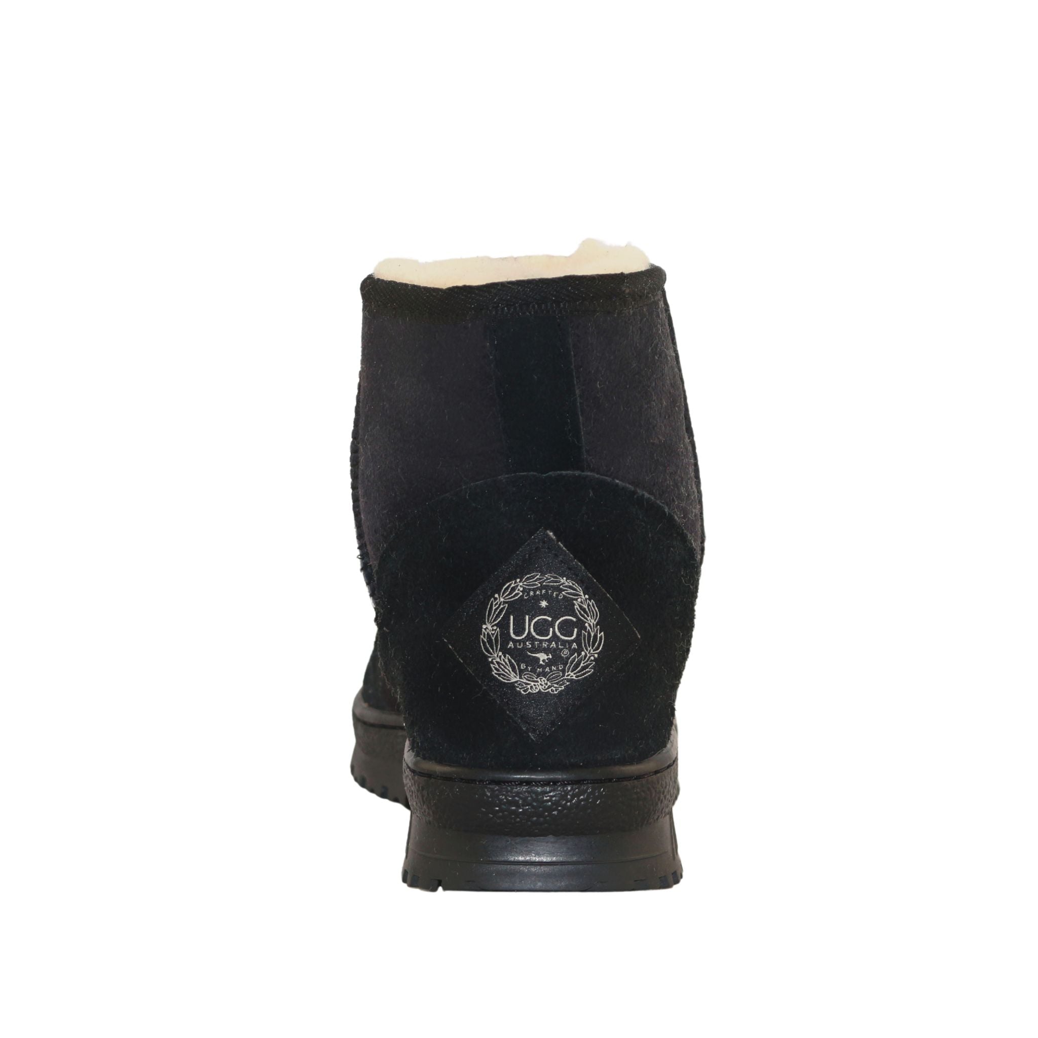 UGG Australia Luxury Bondi Mini Black Back Mens Australian Made Sheepskin UGG Boot