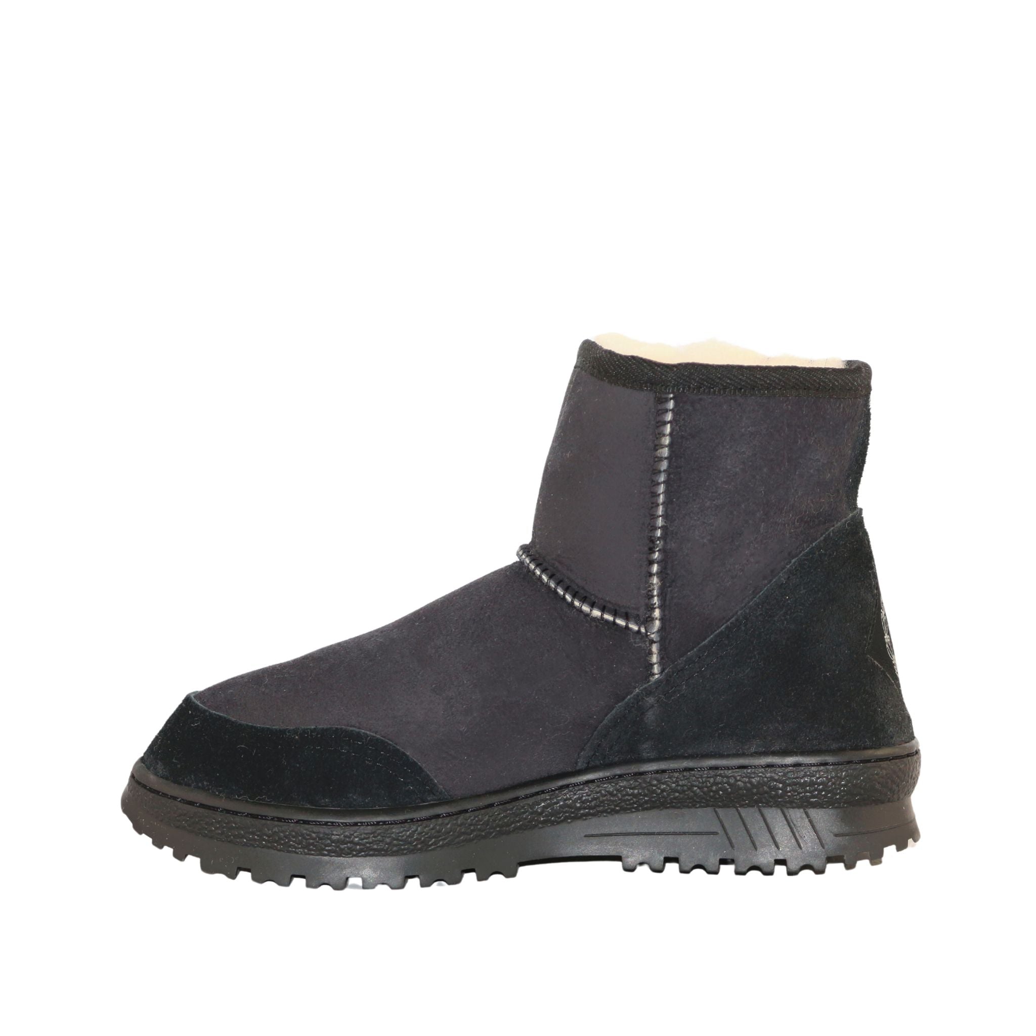 UGG Australia Luxury Bondi Mini Black Side Inner Mens Australian Made Sheepskin UGG Boot