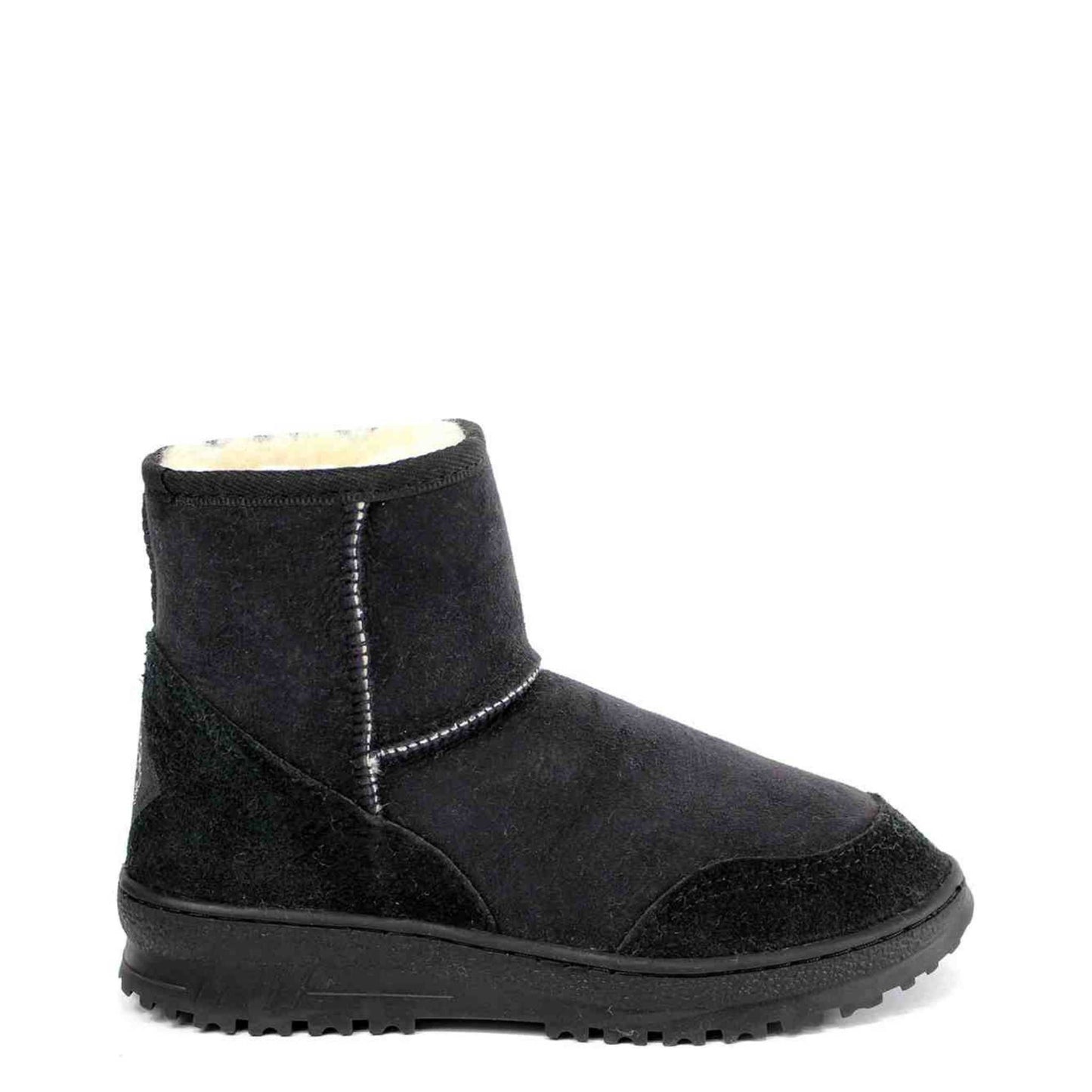 UGG Australia Luxury Bondi Mini Black Side Twinface Sheepskin Australian Made UGG Boot