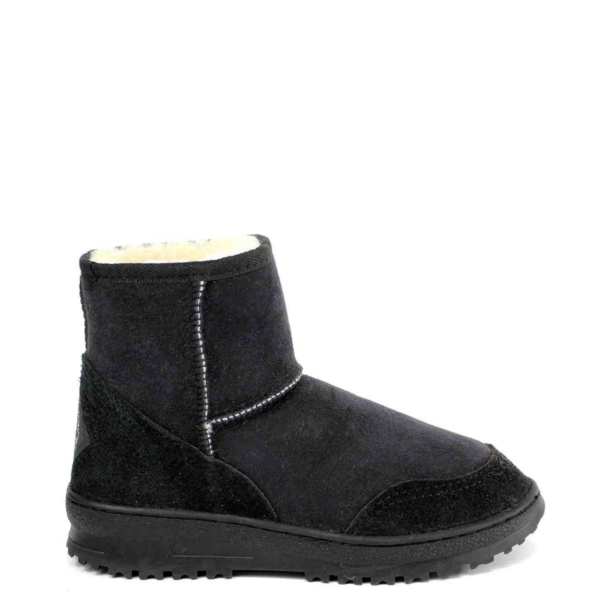 UGG Australia Luxury Bondi Mini Black Side Twinface Sheepskin Australian Made UGG Boot