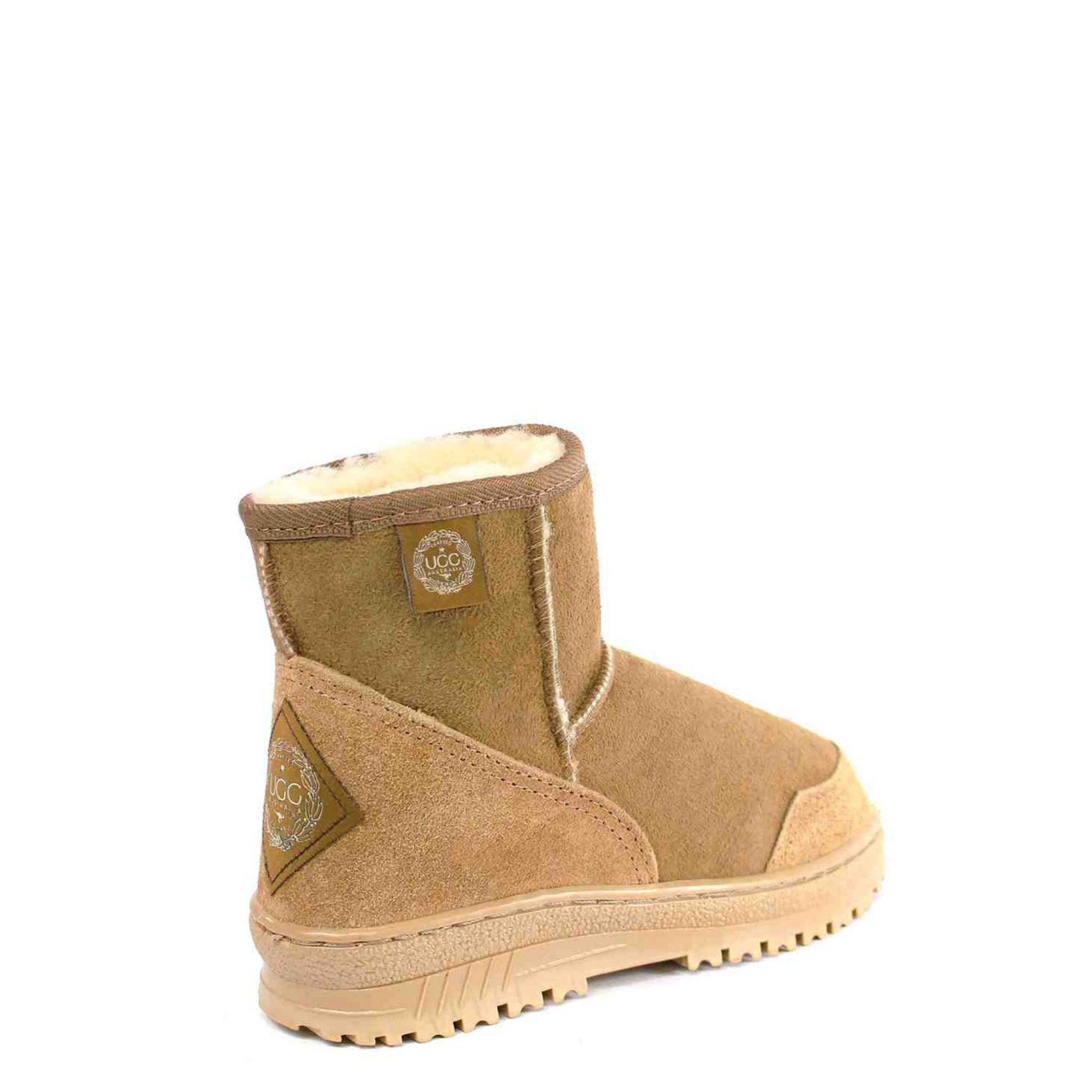 UGG Australia Luxury Bondi Mini Chestnut Back Twinface Sheepskin Australian Made UGG Boot
