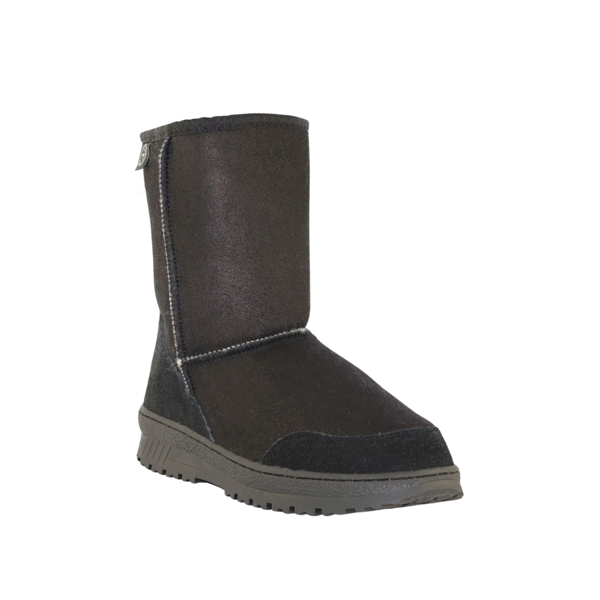 UGG Australia Luxury Bondi Short Black Front 120 Mens Australian Made Sheepskin UGG Boot