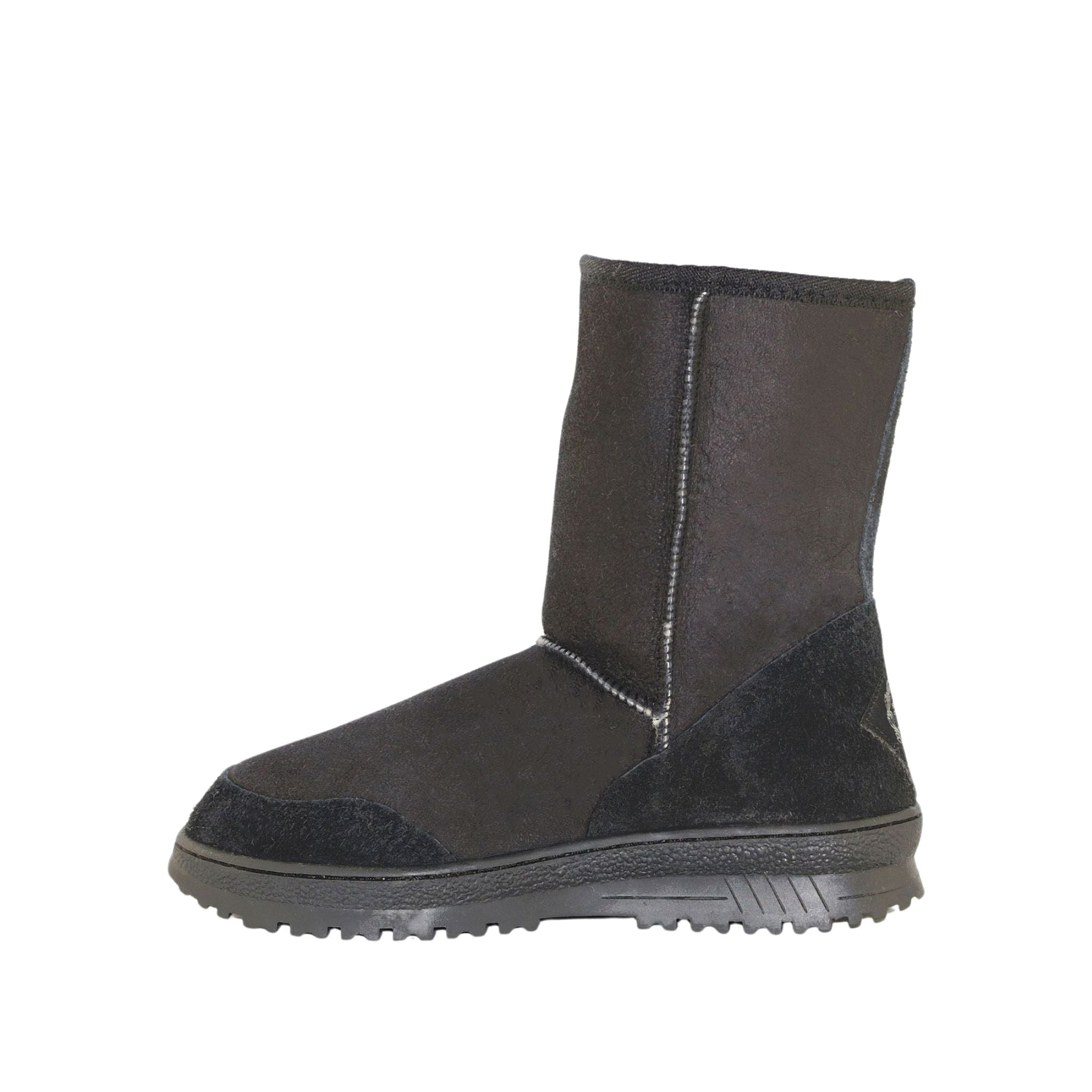 UGG Australia Luxury Bondi Short Black Side Inner Mens Australian Made Sheepskin UGG Boot