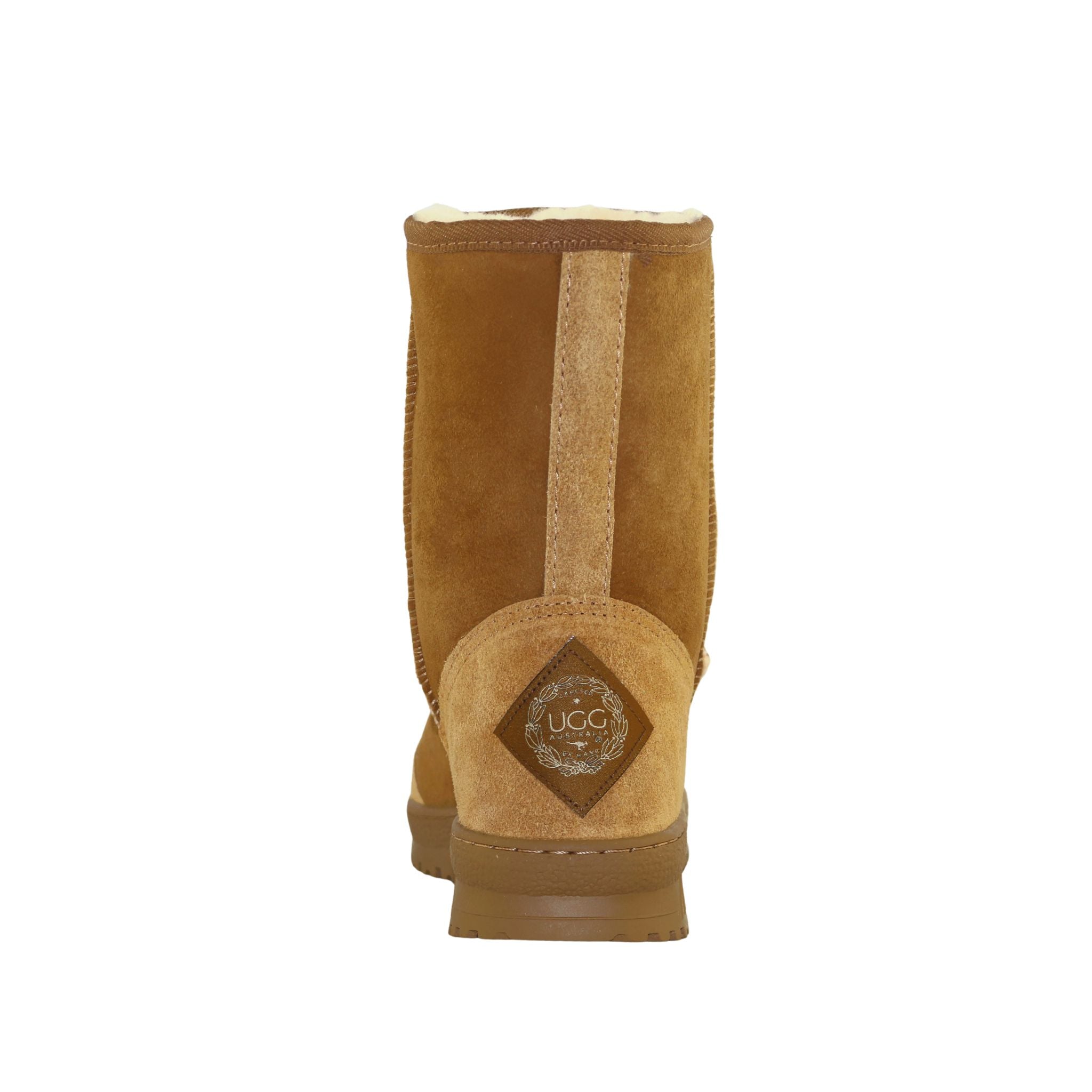 UGG Australia Luxury Bondi Short Chestnut Back Womens Australian Made Sheepskin UGG Boot