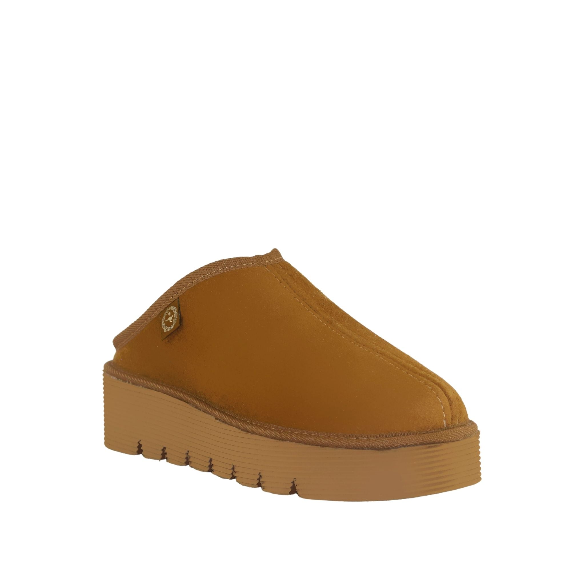UGG Australia Platform Bobi Chestnut Front 120 Womens Australian Made Sheepskin UGG Slipper