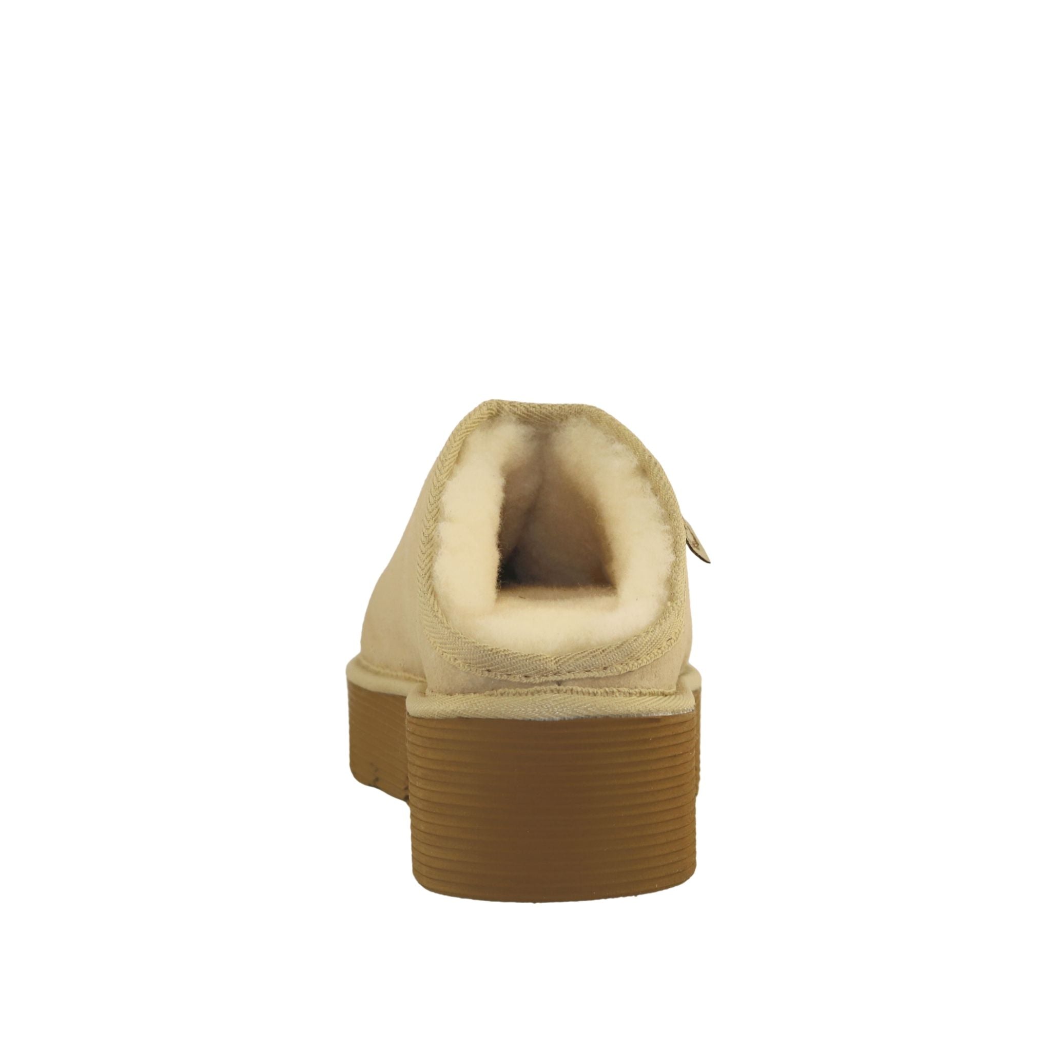 UGG Australia Platform Bobi Sand Back Womens Australian Made Sheepskin UGG Slipper
