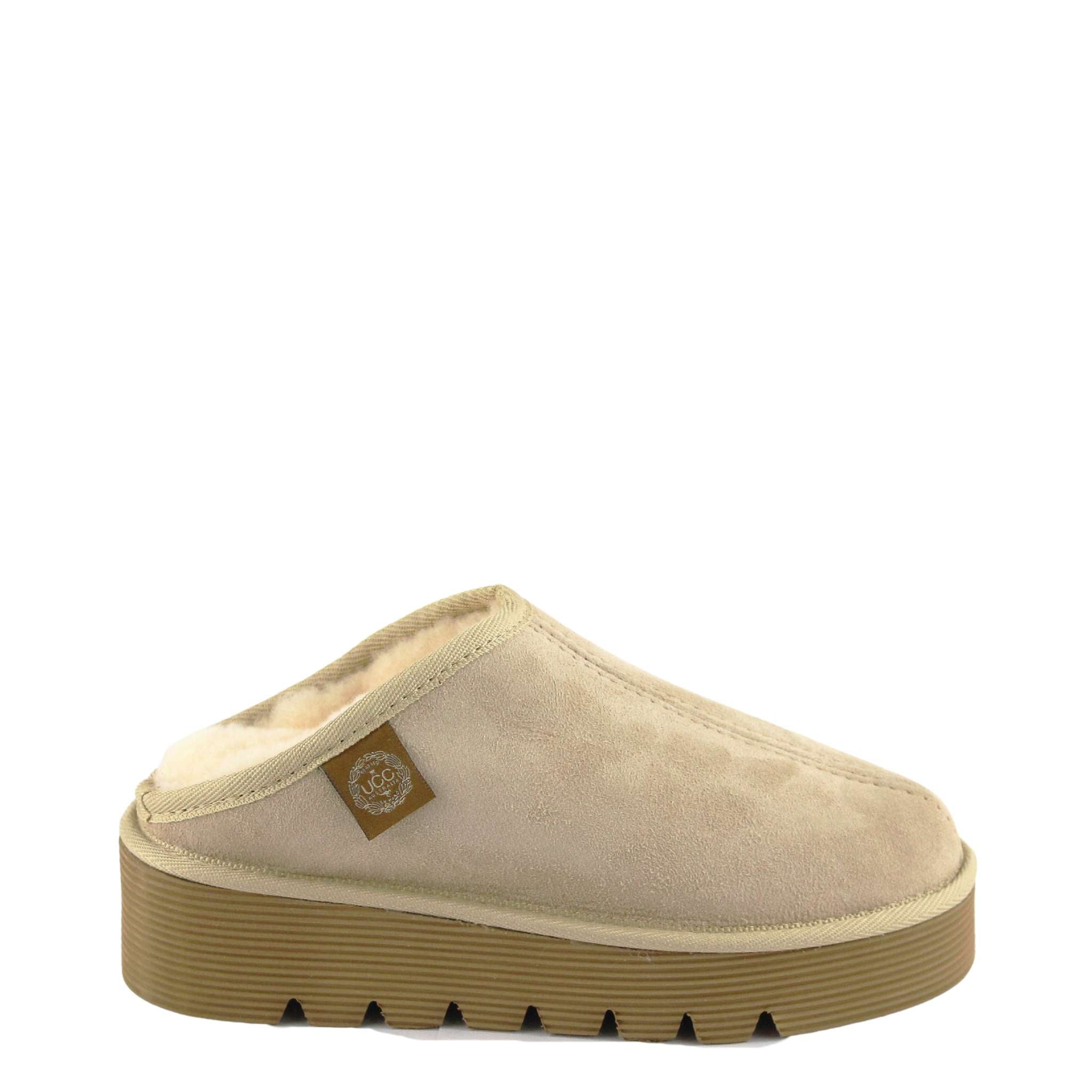 UGG Australia Platform Bobi Sand Side Twinface Sheepskin Australian Made UGG Boot