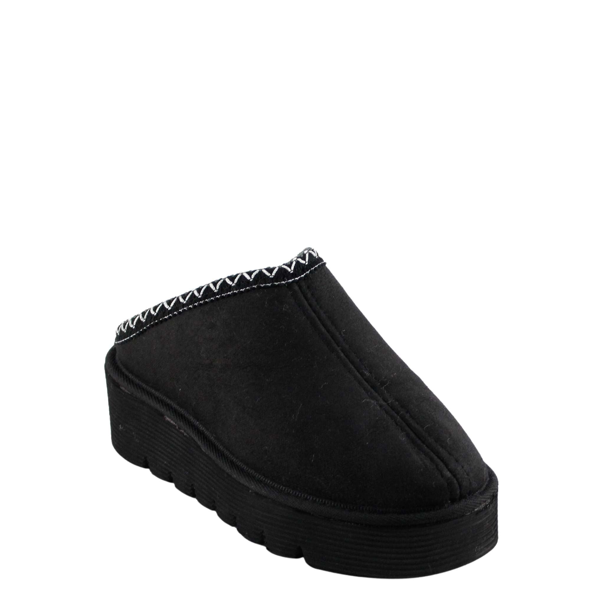 UGG Australia Platform Bobi Tazz Black Black Front Twinface Sheepskin Australian Made UGG Boot