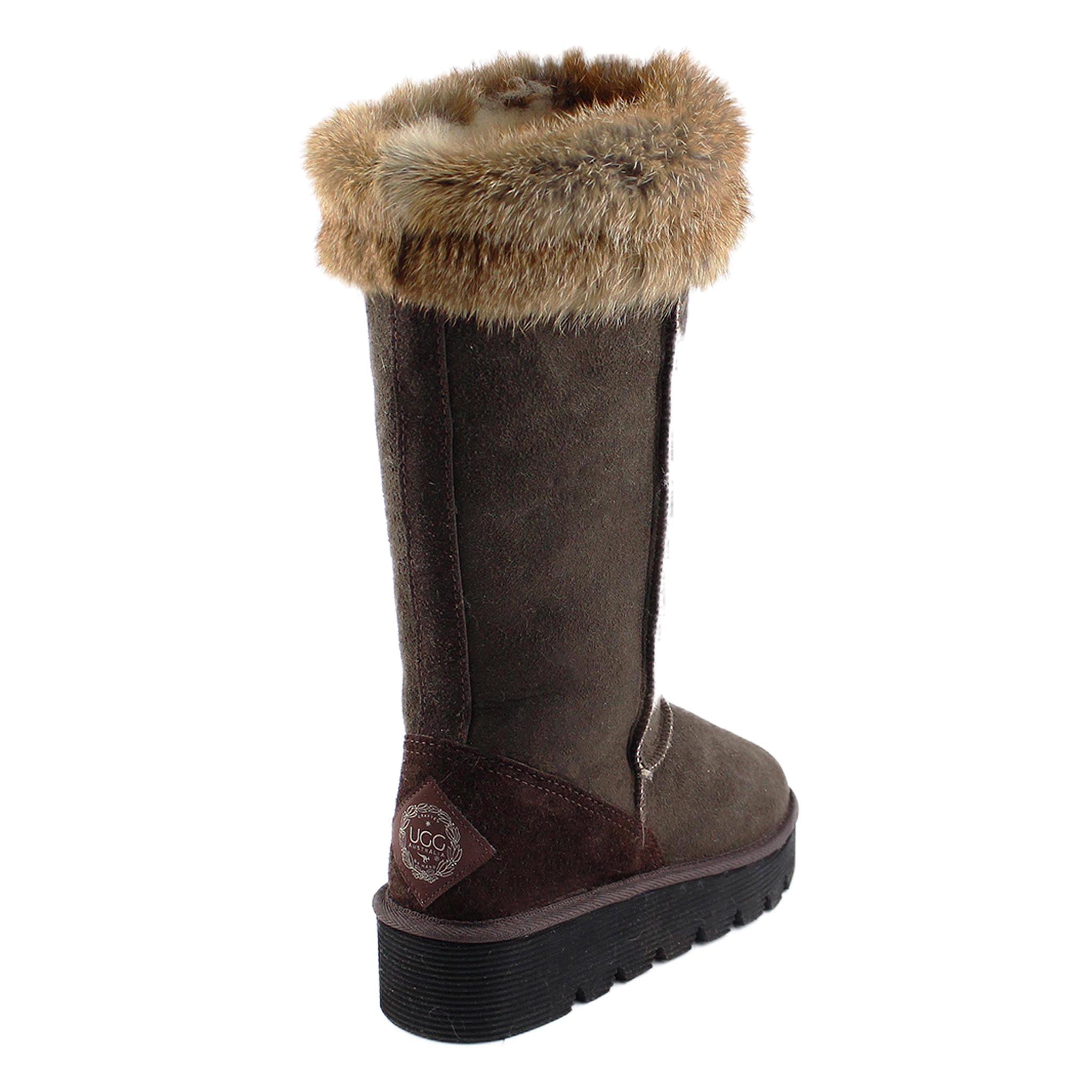 Platform Fox Long Chocolate