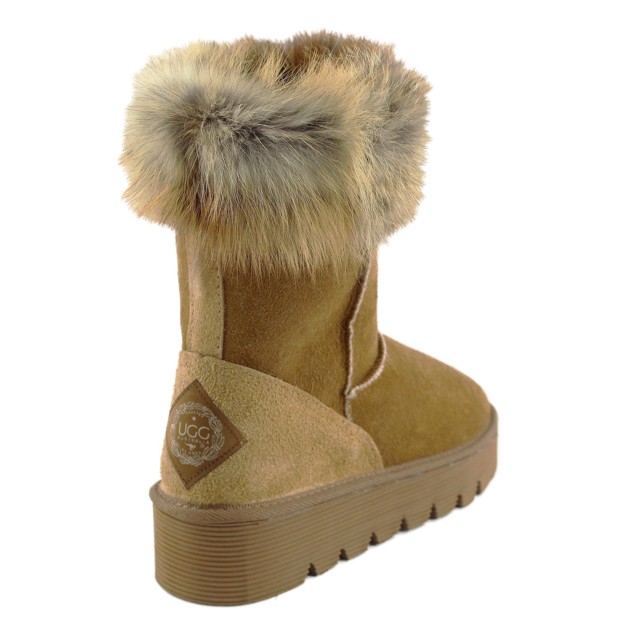 Platform Fox Short Chestnut