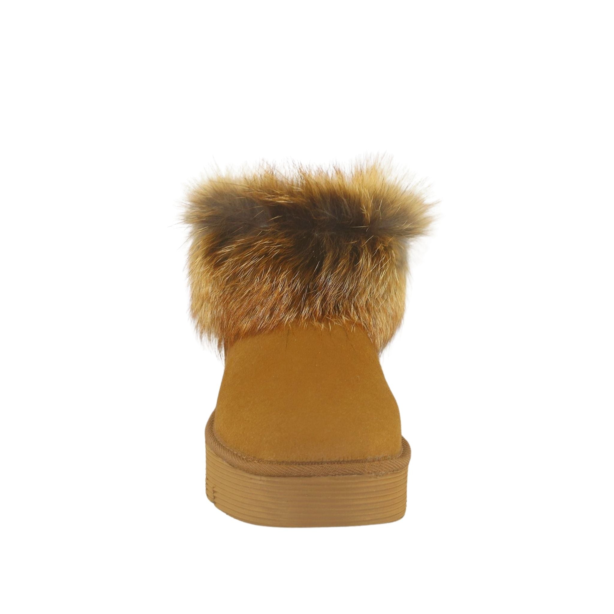 UGG Australia Platform Fox Ultra Chestnut Front Womens Australian Made Sheepskin UGG Boot