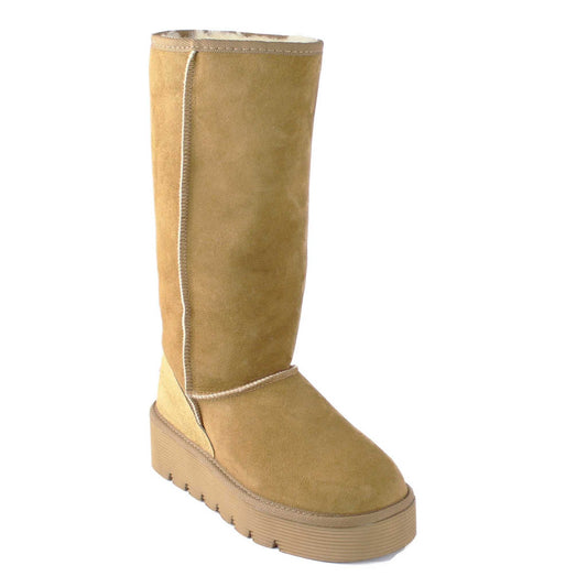 Platform Long Chestnut