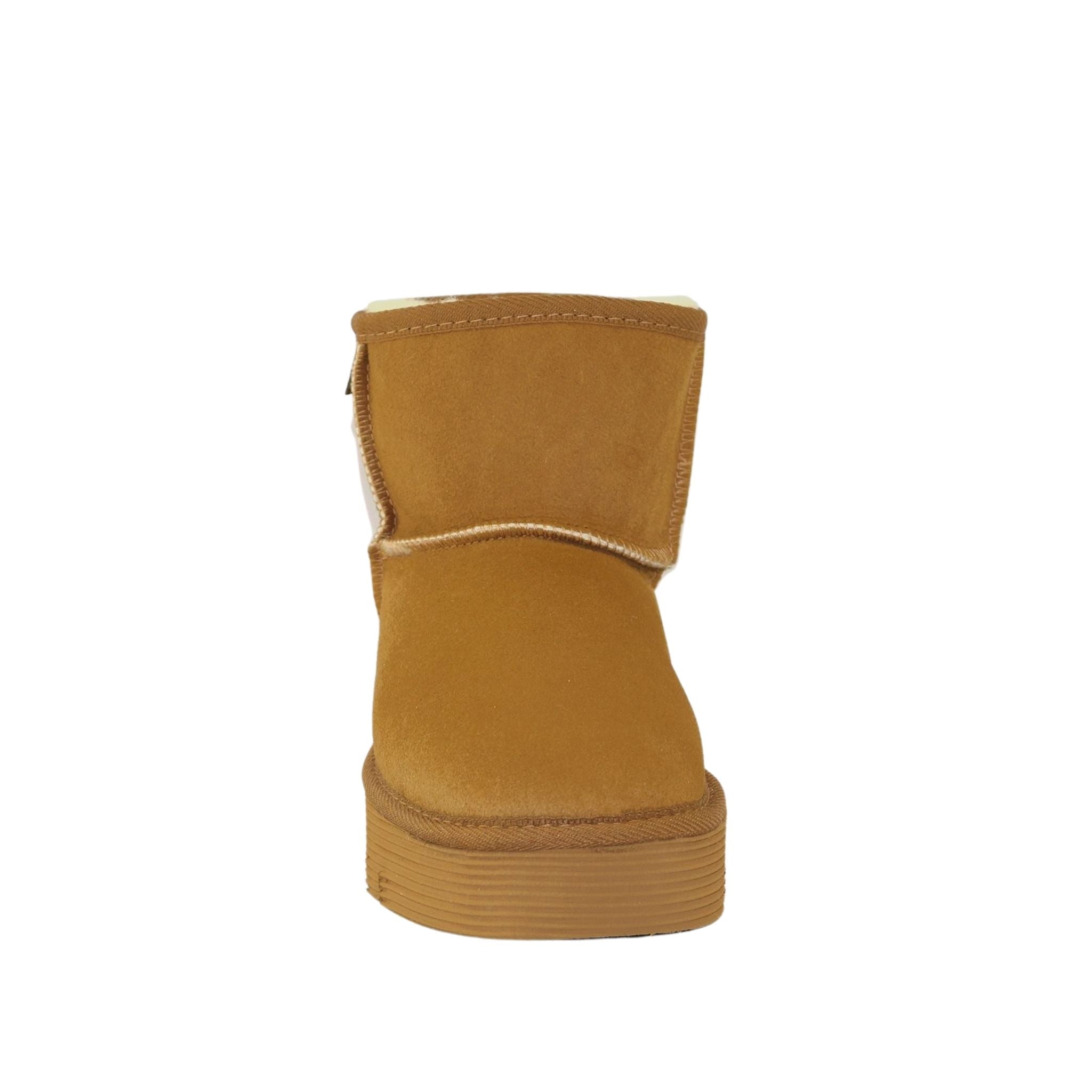 UGG Australia Platform Mini Chestnut Front Womens Australian Made Sheepskin UGG Boot