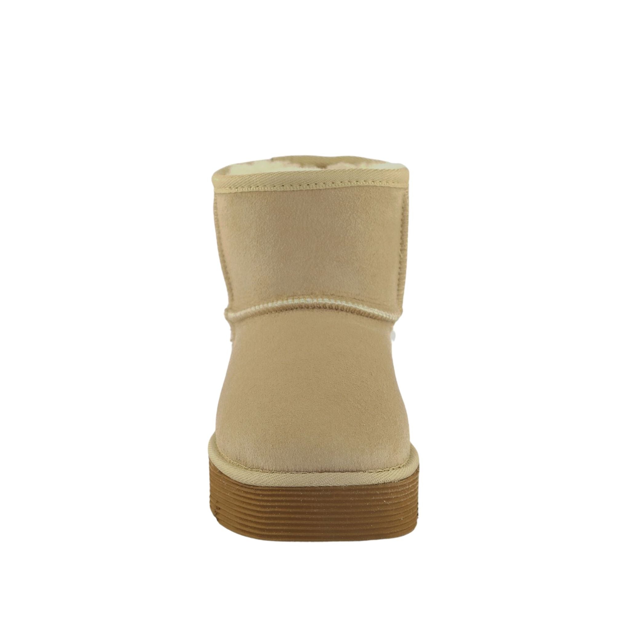 UGG Australia Platform Mini Sand Front Womens Australian Made Sheepskin UGG Boot
