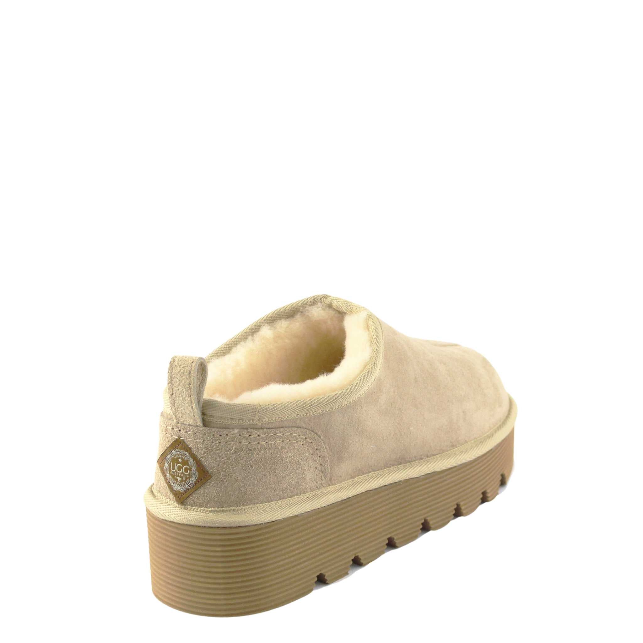 UGG Australia Platform Tasman Sand Back Twinface Sheepskin Australian Made UGG Boot