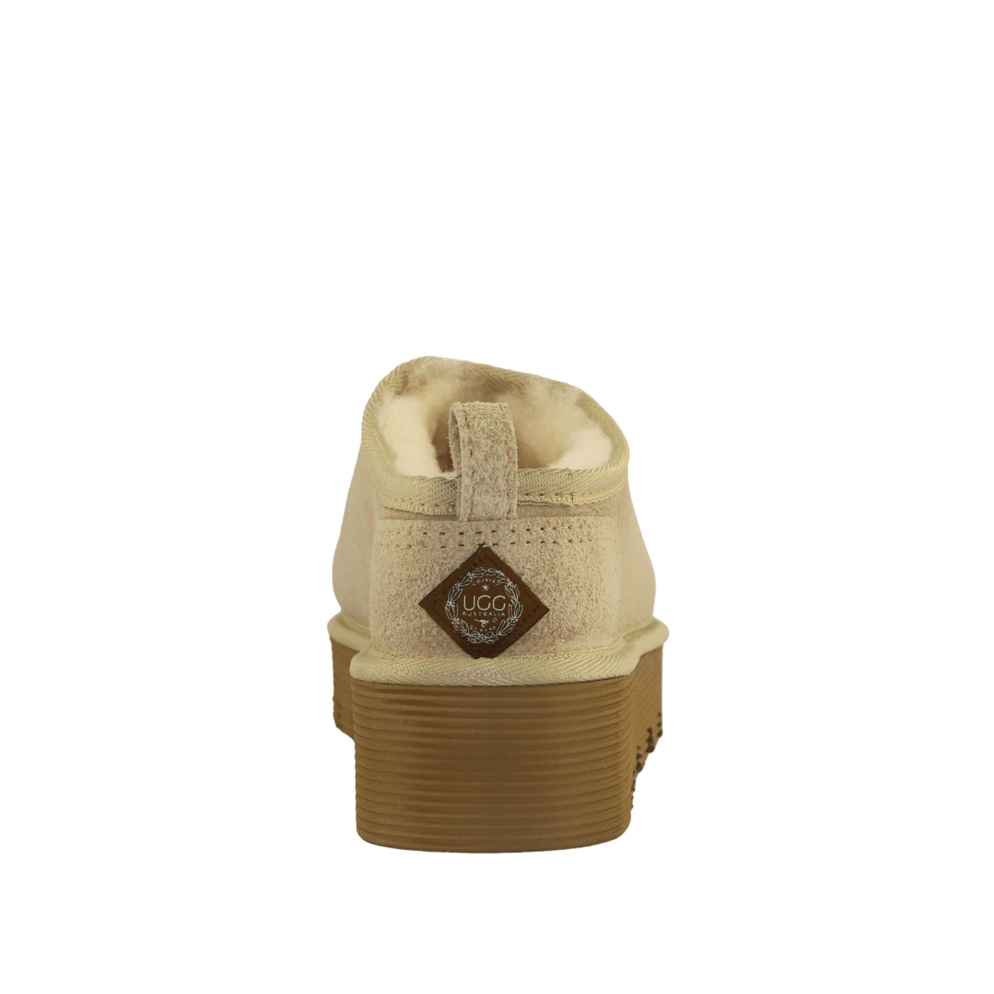 UGG Australia Platform Tasman Sand Back Womens Australian Made Sheepskin UGG Slipper