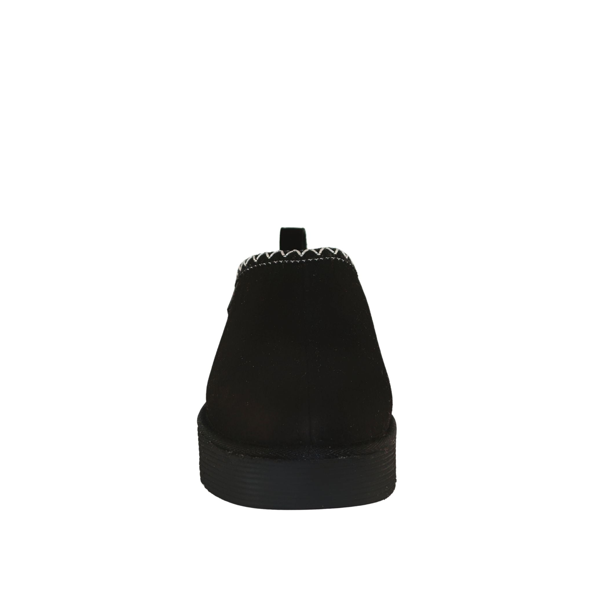 UGG Australia Platform Tasman Tazz Black Black Front Womens Australian Made Sheepskin UGG Slipper