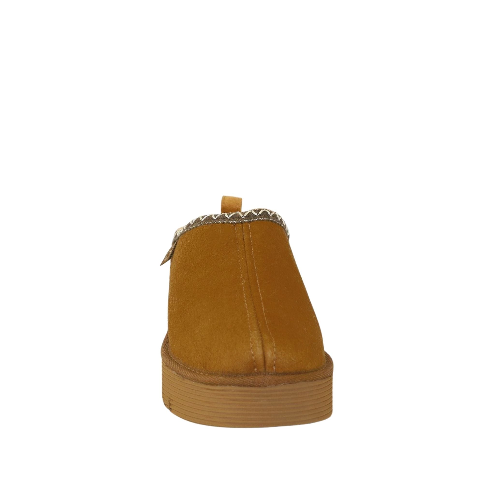 UGG Australia Platform Tasman Tazz Chestnut Chocolate Front Womens Australian Made Sheepskin UGG Slipper