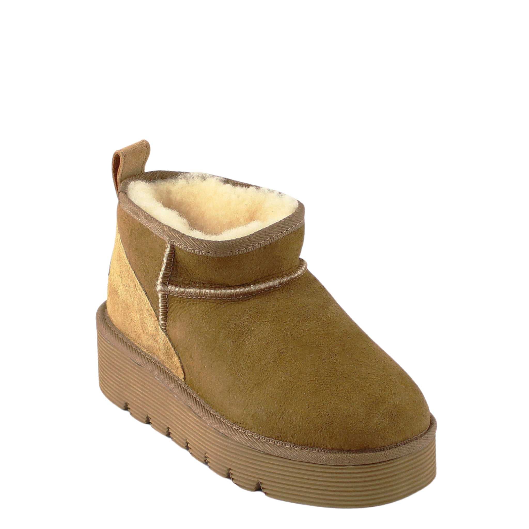 UGG Australia Platform Ultra Chestnut Front Twinface Sheepskin Australian Made UGG Boot