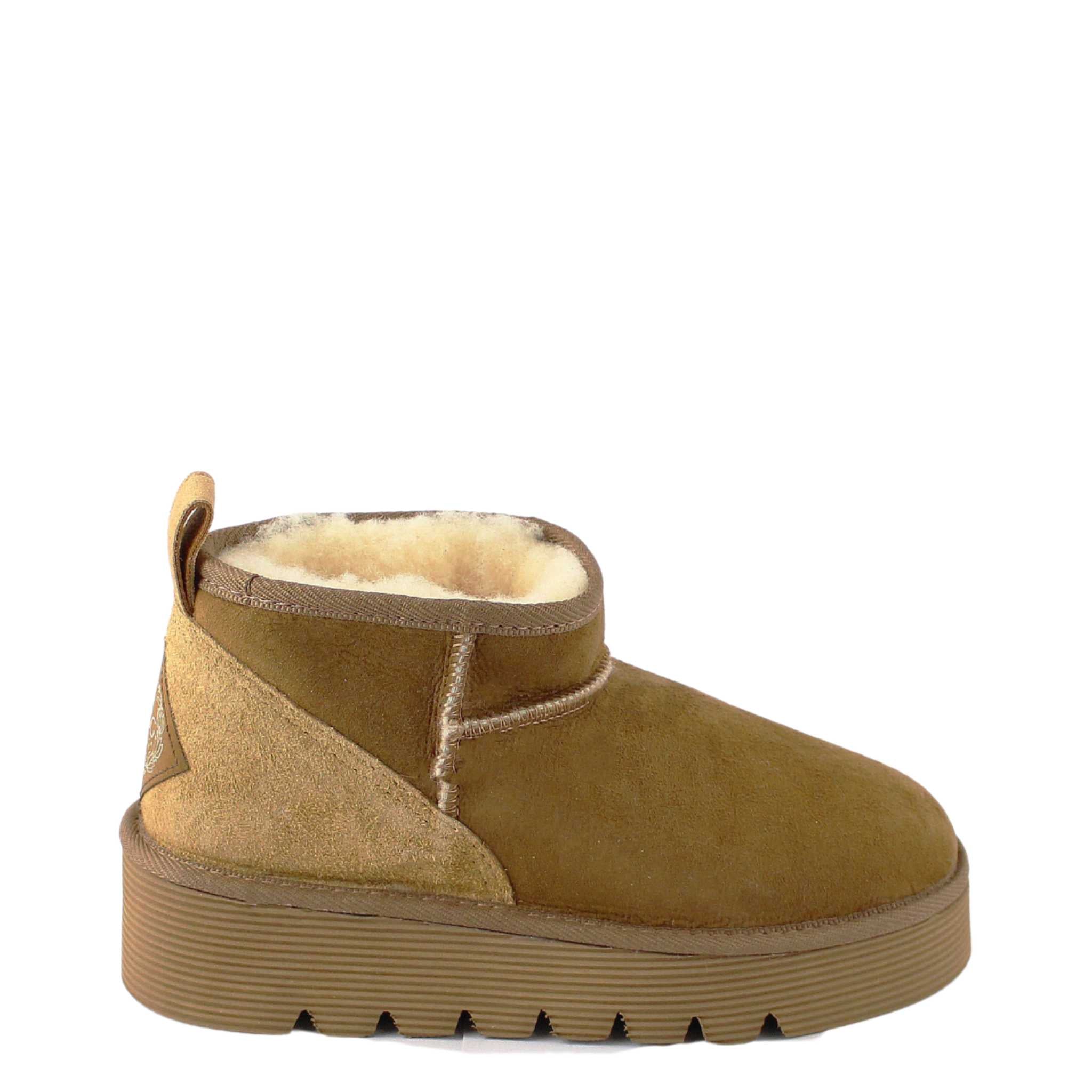 UGG Australia Platform Ultra Chestnut Side Twinface Sheepskin Australian Made UGG Boot