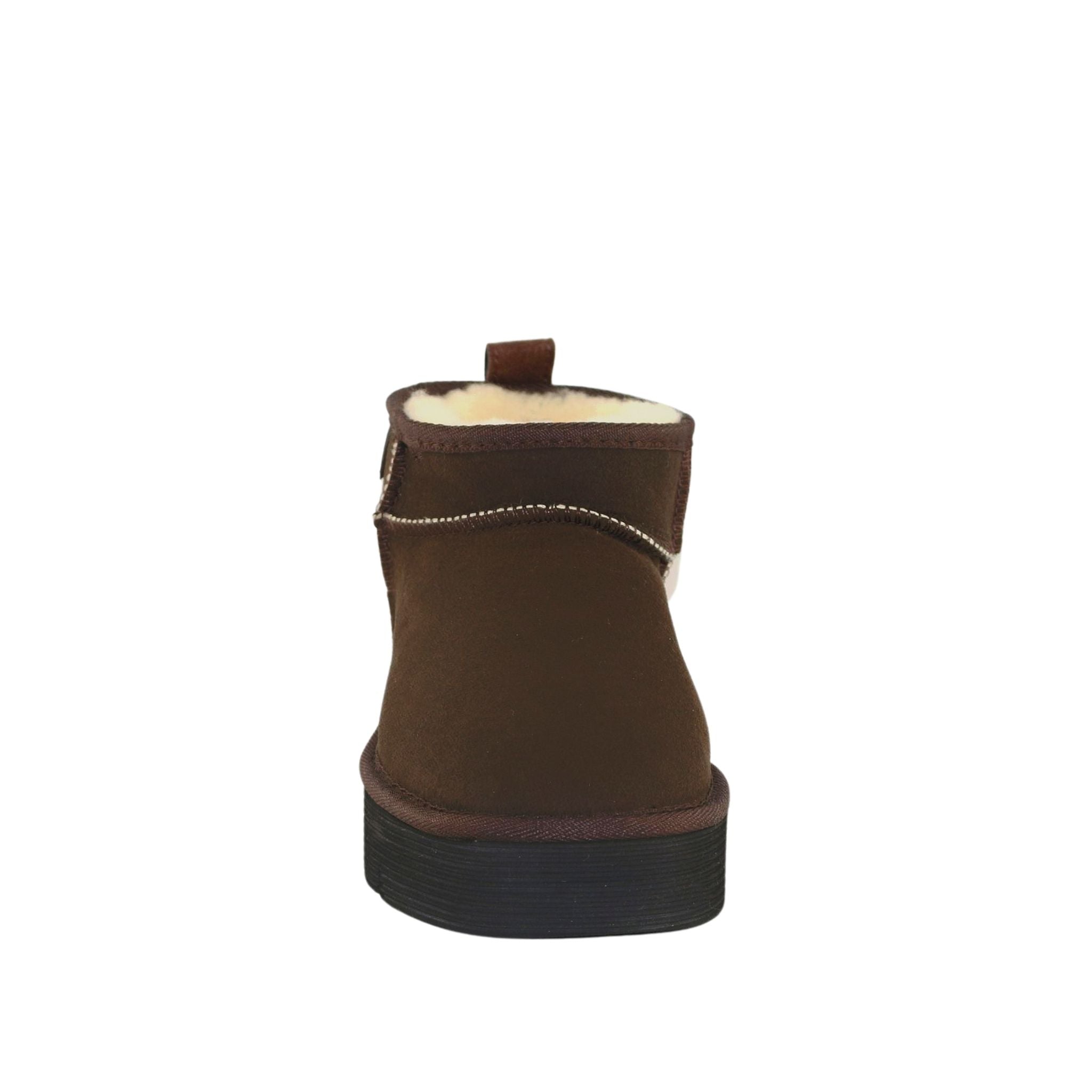 UGG Australia Platform Ultra Chocolate Front Womens Australian Made Sheepskin UGG Boot