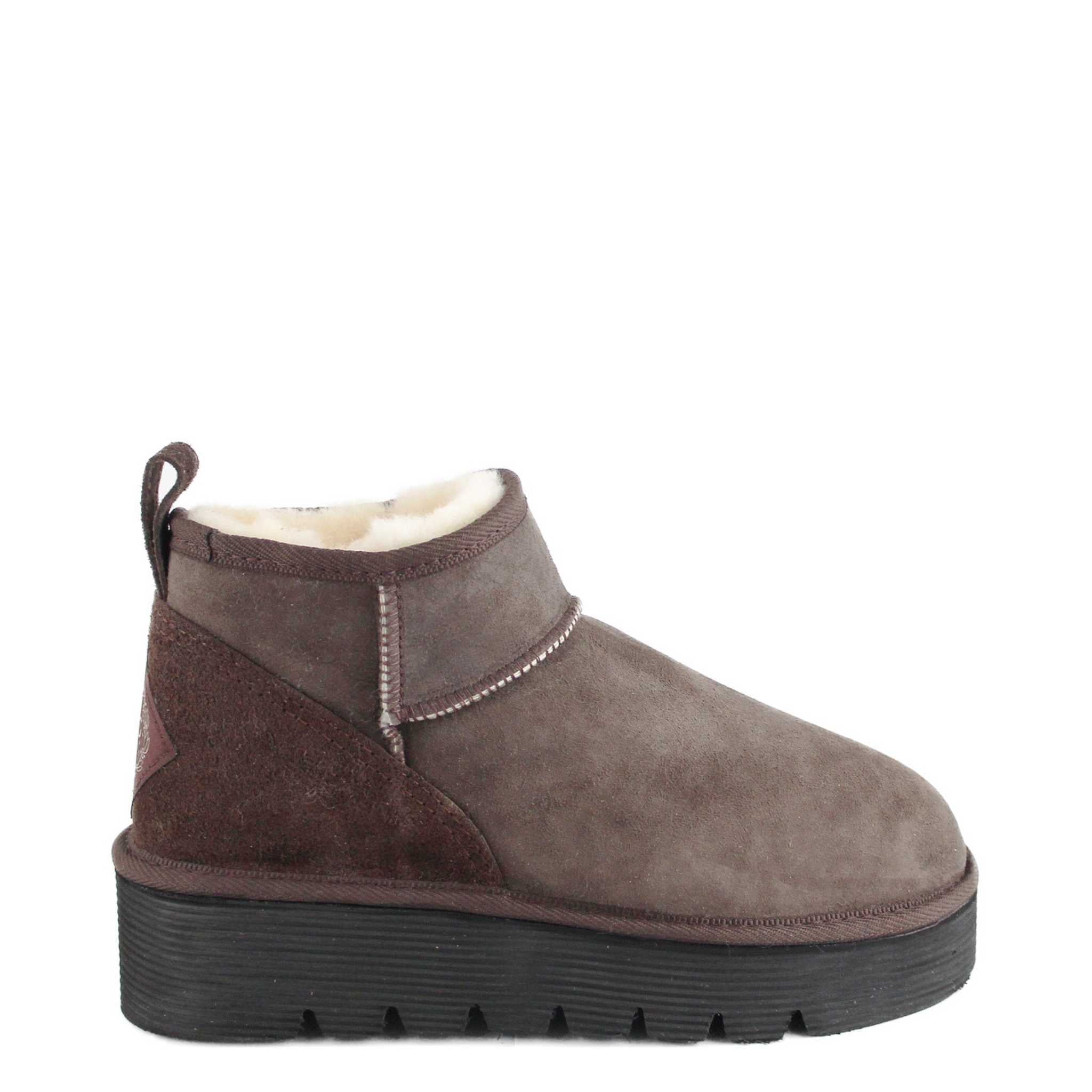 UGG Australia Platform Ultra Chocolate Side Twinface Sheepskin Australian Made UGG Boot