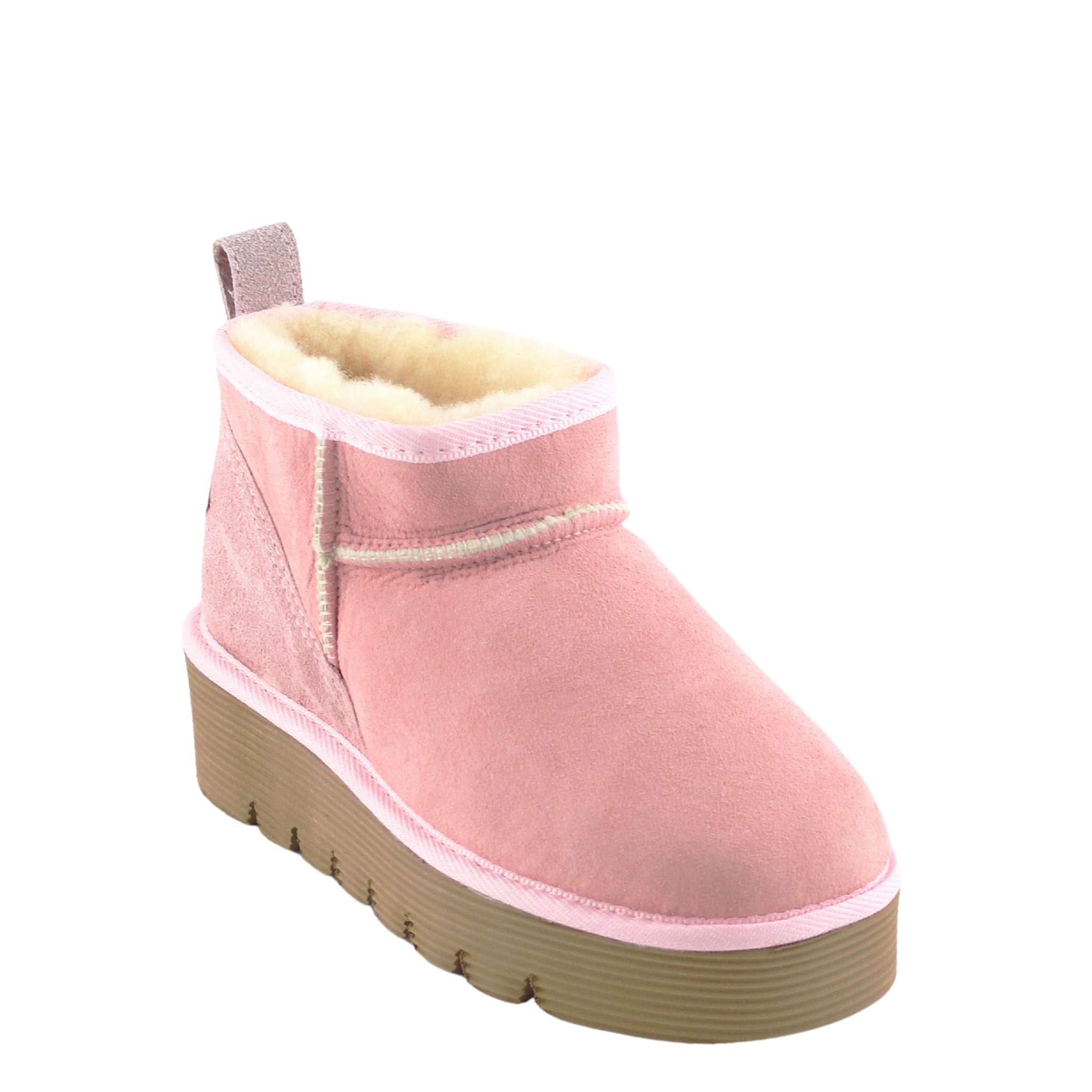 UGG Australia Platform Ultra Pink Front Twinface Sheepskin Australian Made UGG Boot