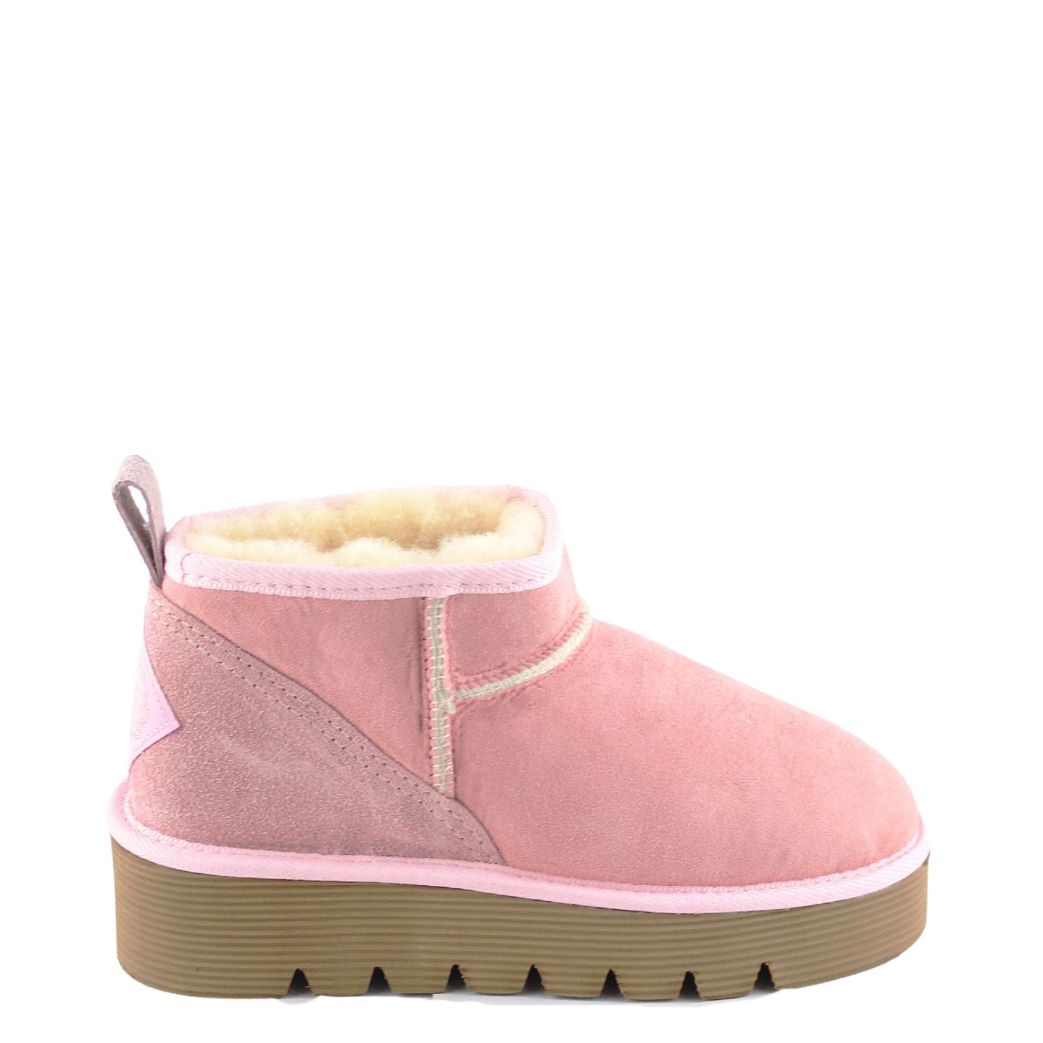 UGG Australia Platform Ultra Pink Side Twinface Sheepskin Australian Made UGG Boot