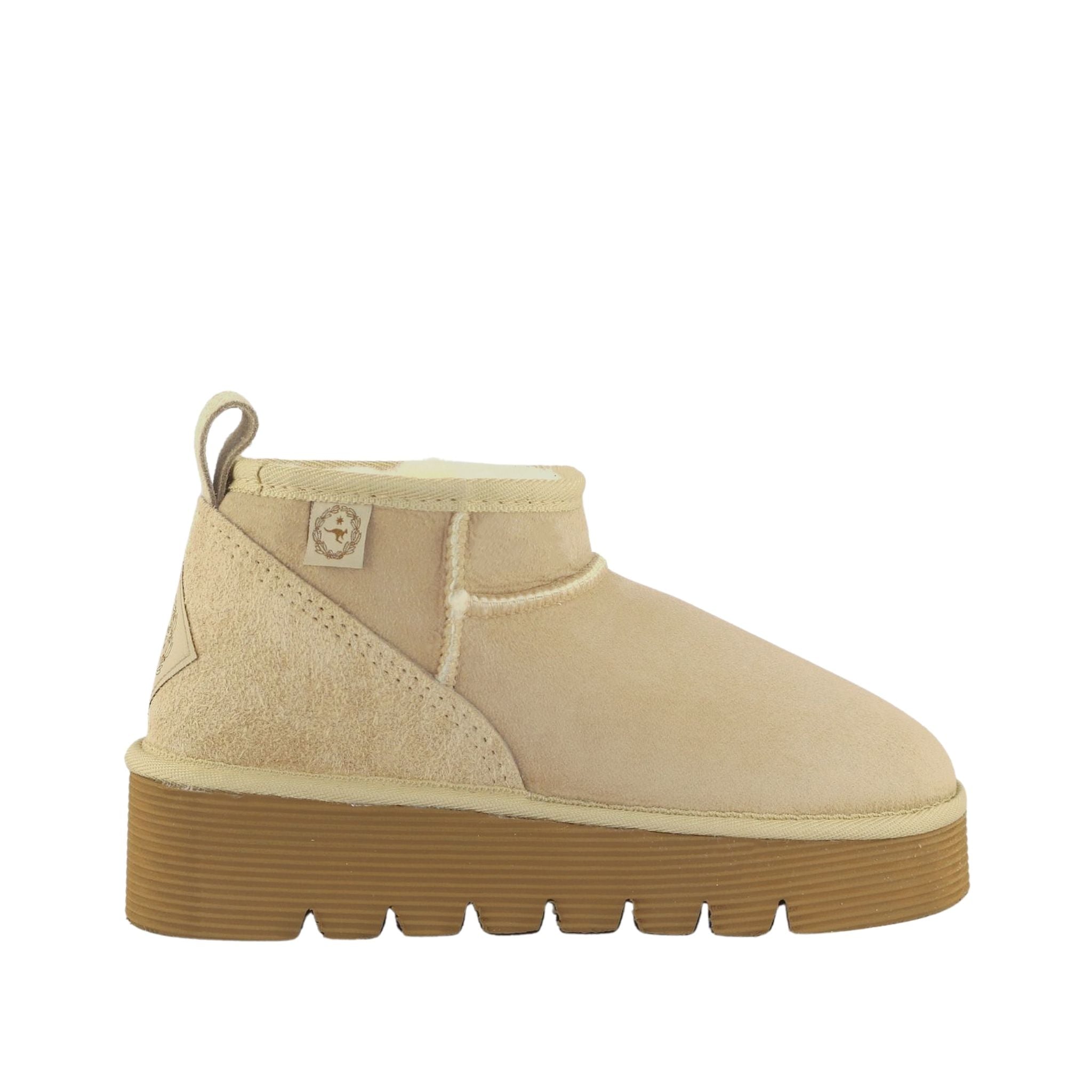 UGG Australia Platform Ultra Sand Side Womens Australian Made Sheepskin UGG Boot