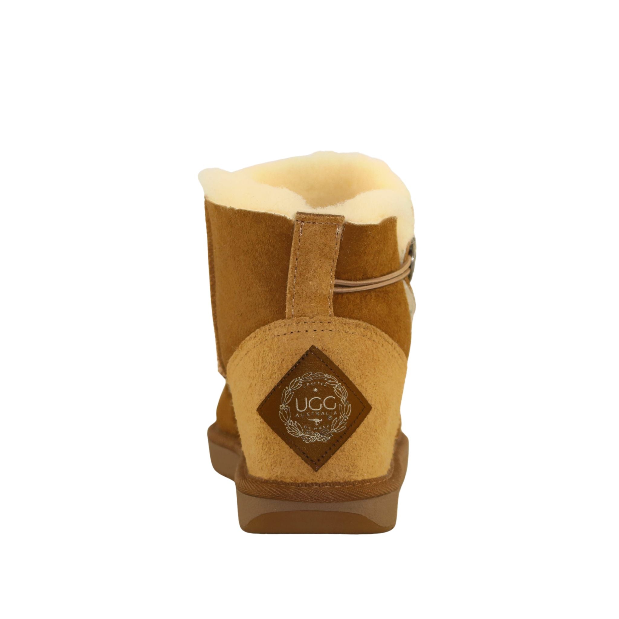 UGG Australia Premium Brighton Mini Chestnut Back Womens Australian Made Sheepskin UGG Boot