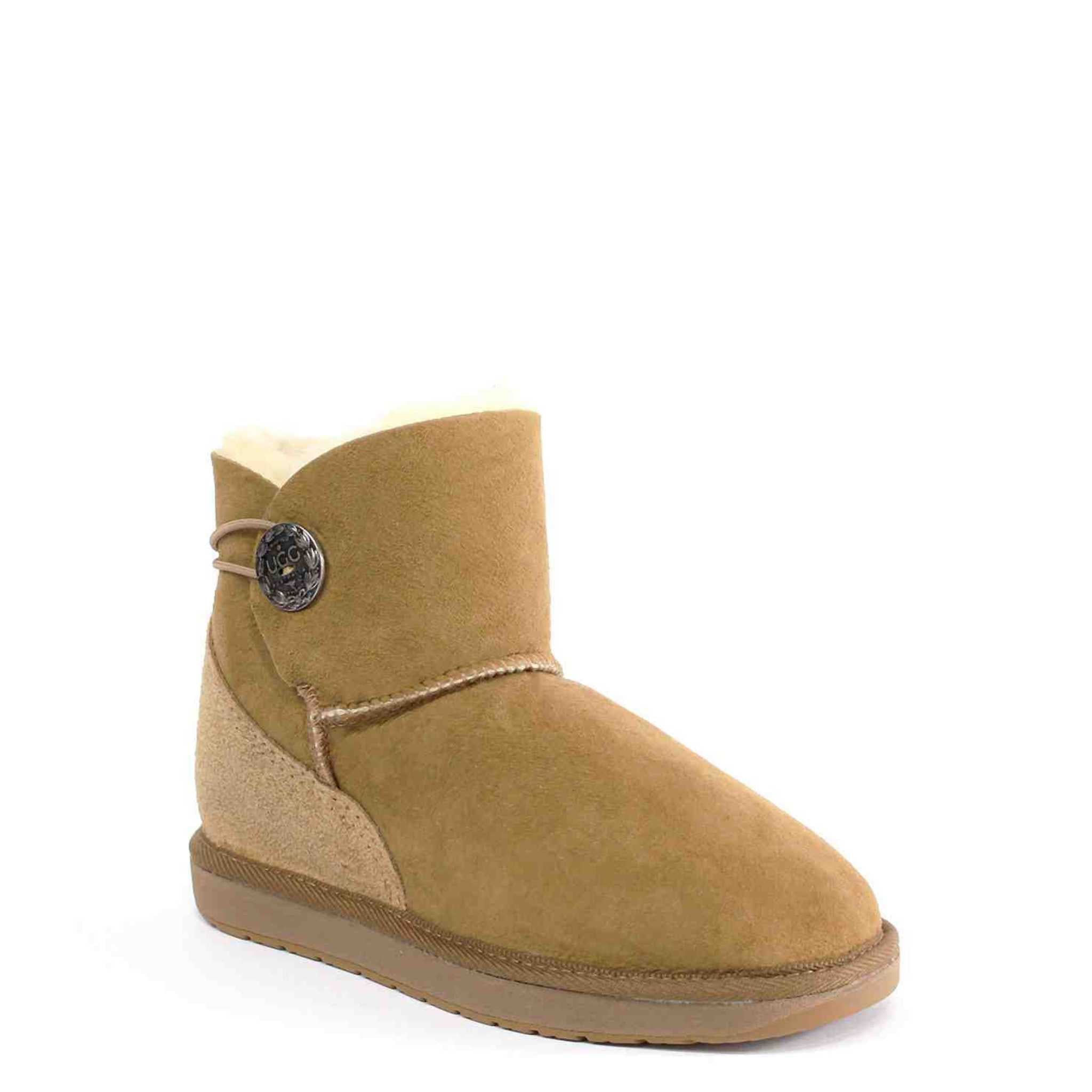 UGG Australia Premium Brighton Mini Chestnut Front Twinface Sheepskin Australian Made UGG Boot