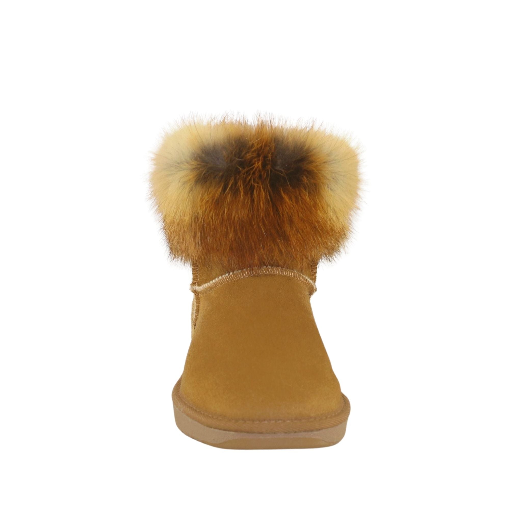 UGG Australia Premium Fox Mini Chestnut Front Womens Australian Made Sheepskin UGG Boot