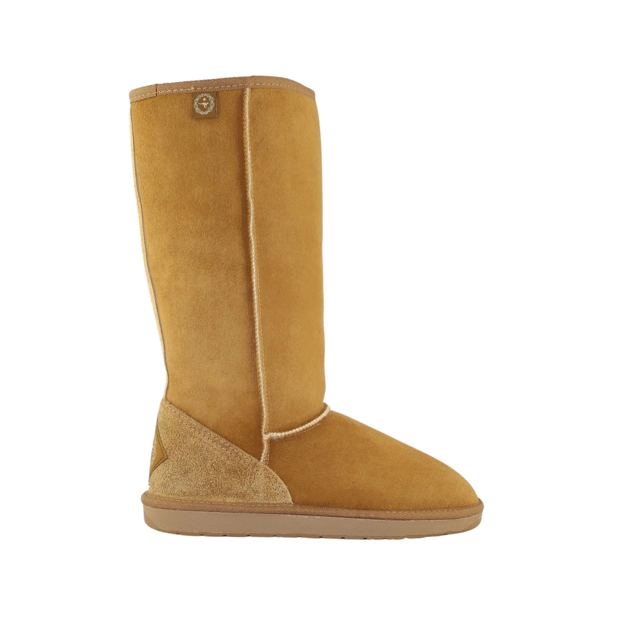 UGG Australia Premium Long Chestnut Side Mens Australian Made Sheepskin UGG Boot