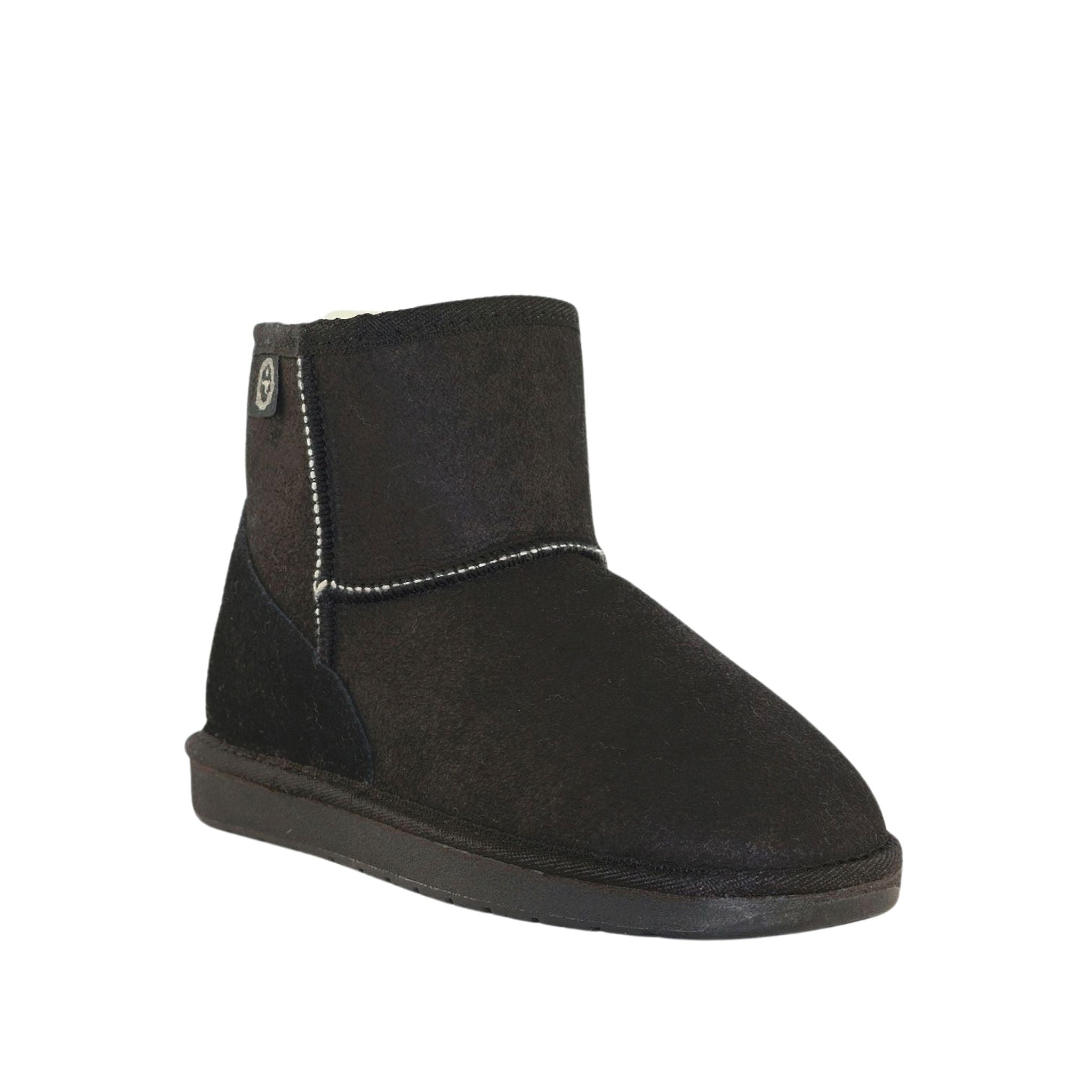 UGG Australia Premium Mini Black Front 120 Mens Australian Made Sheepskin UGG Boot